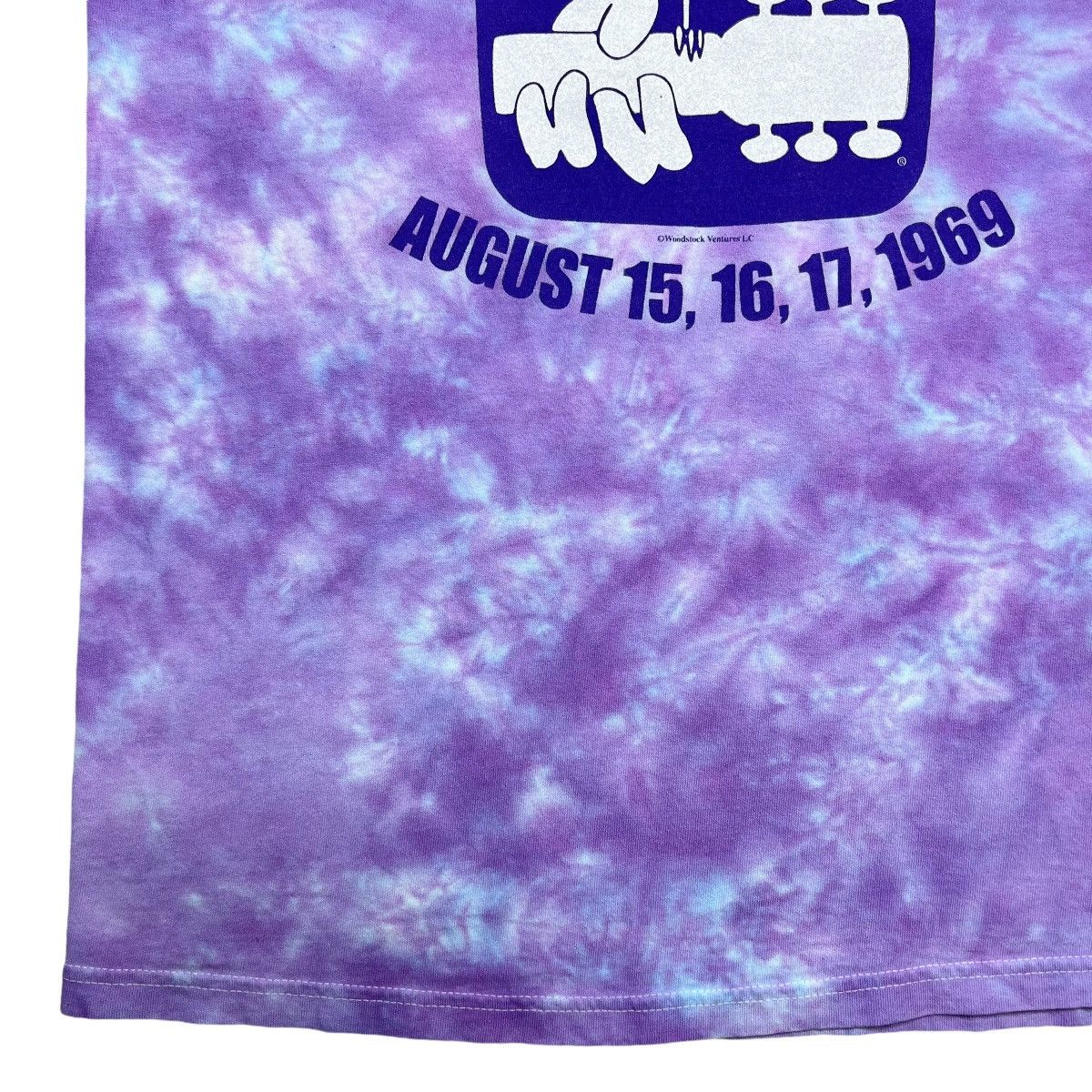 Band Tees × Vintage Vintage 1990s Woodstock Festival 1969 Promo Band T-Shirt Size US M / EU 48-50 / 2 - 5 Thumbnail