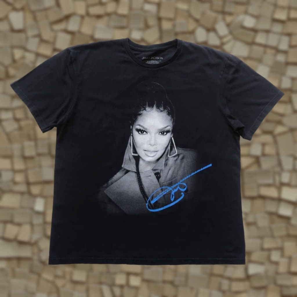 Vintage VINTAGE JANET JACKSON TOGETHER AGAIN VTG Y2K RETRO PORTRAIT GRAPHIC R&B MUSIC T SHIRT LG Size US L / EU 52-54 / 3 - 1 Thumbnail