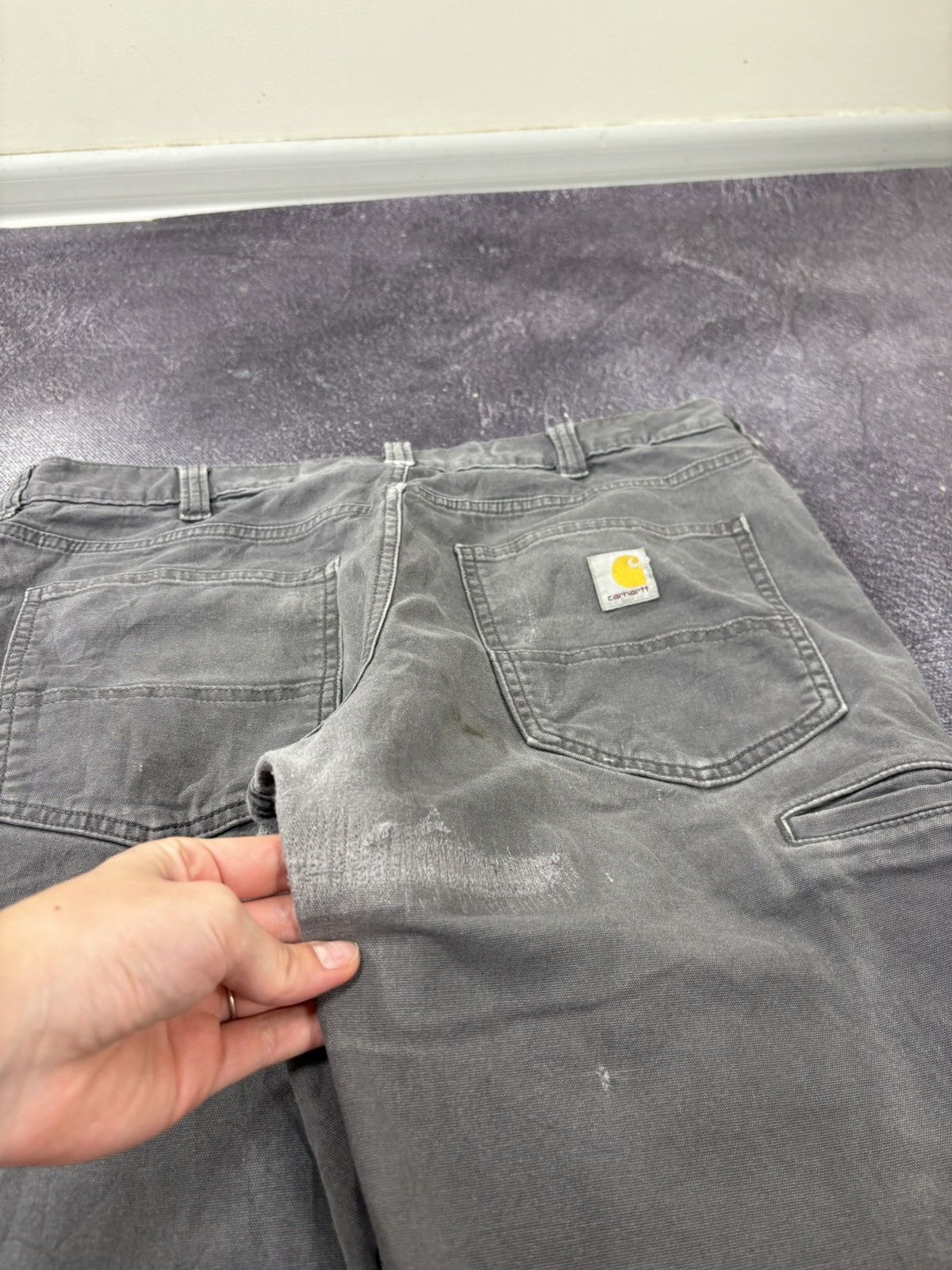 Carhartt Vintage Carhartt Rugged Flex Relaxed Fit Canvas Work Pants Size US 36 / EU 52 - 4 Thumbnail
