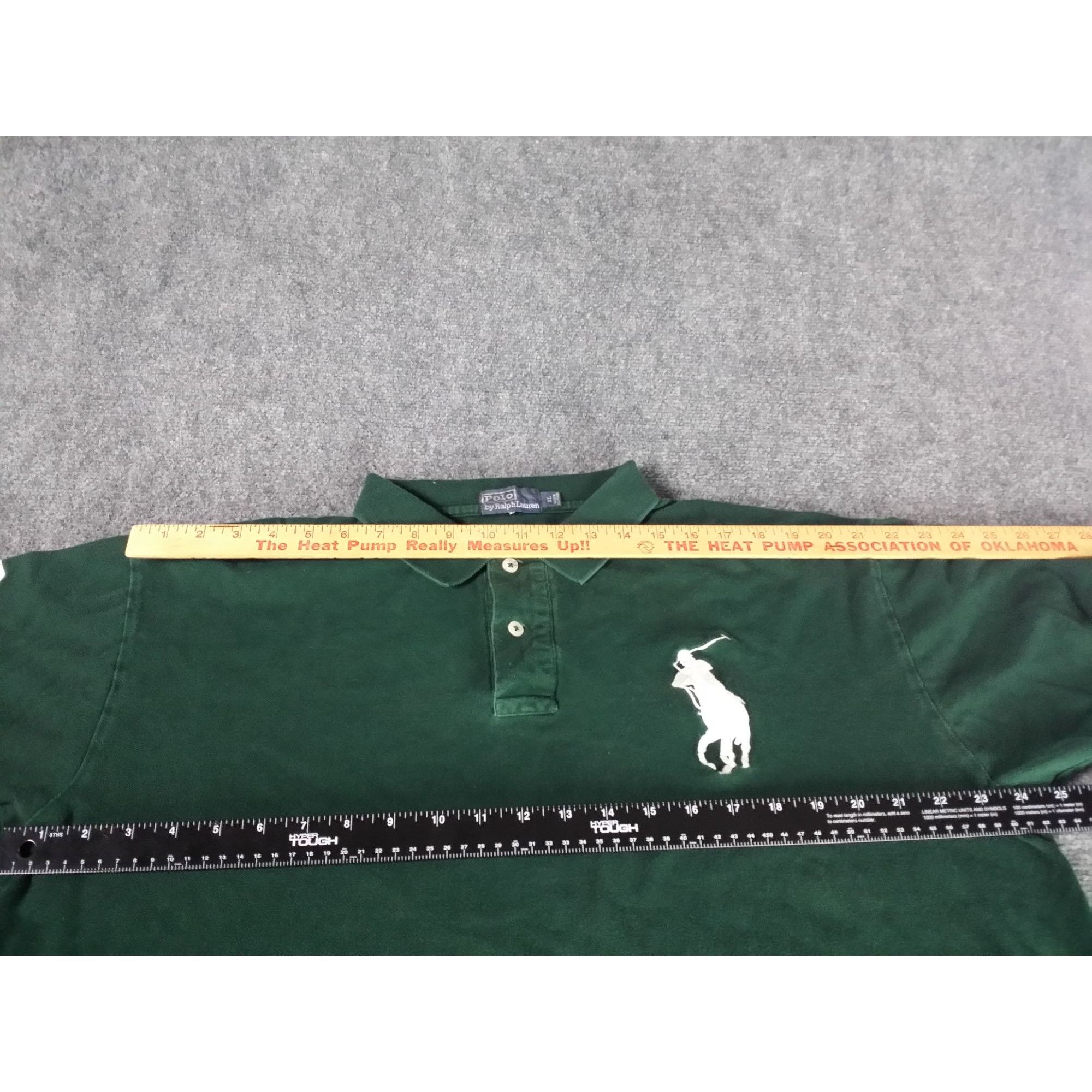 Polo Ralph Lauren Polo Ralph Lauren Big Pony Polo Shirt Men Sz XL Green Classi Size US XL / EU 56 / 4 - 5 Thumbnail