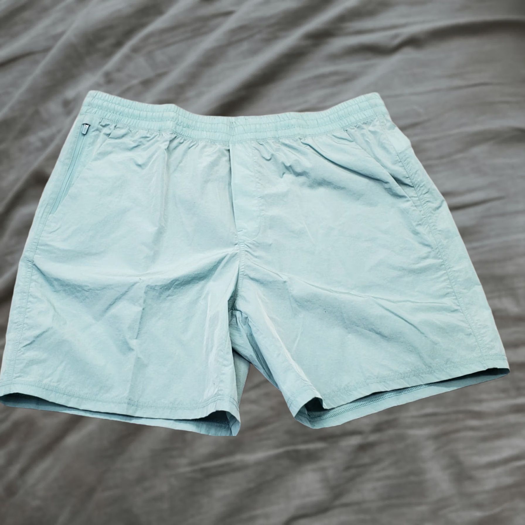 Vintage VRST All-In Shorts Mens XL Green Elastic Waist Water Repellent UPF 50+ Shirt Size US 36 / EU 52 - 1 Thumbnail