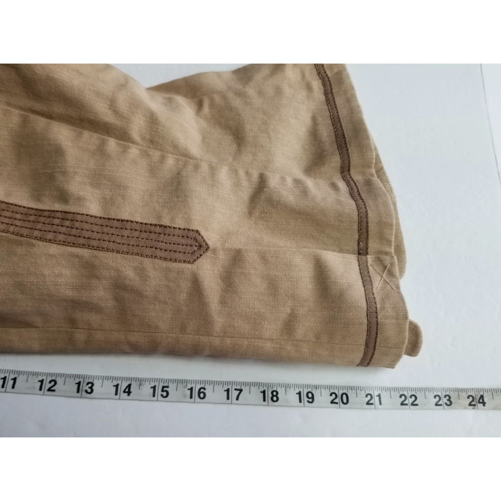 Vintage Carlisle Jacket Beige Button-Up Blazer Pockets Size 10 Size L / US 10 / IT 46 - 4 Thumbnail