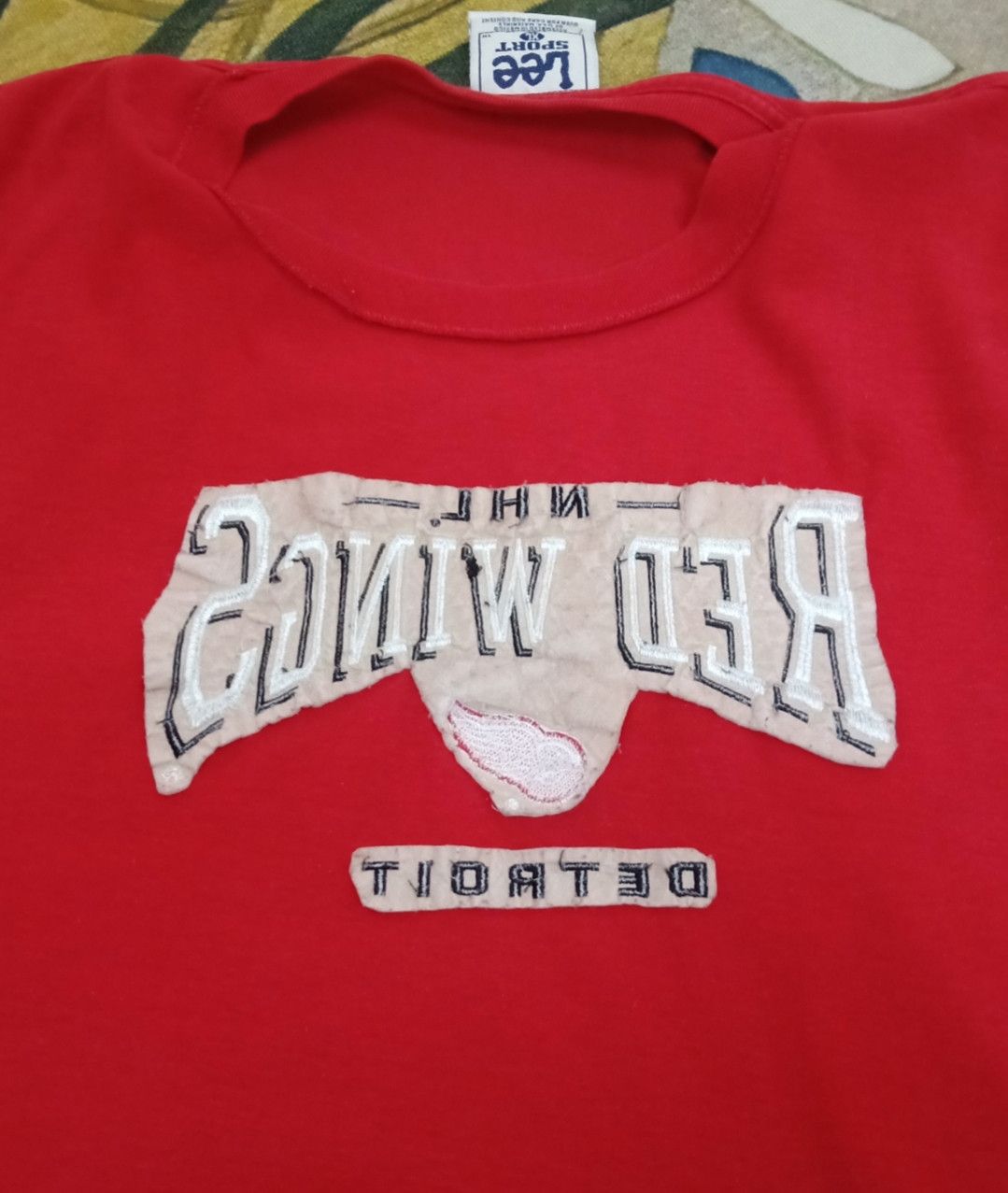 NHL × Red Wing × Vintage Vintage y2K NHL Detroit Red Wings T-shirt Size US XL / EU 56 / 4 - 13 Thumbnail