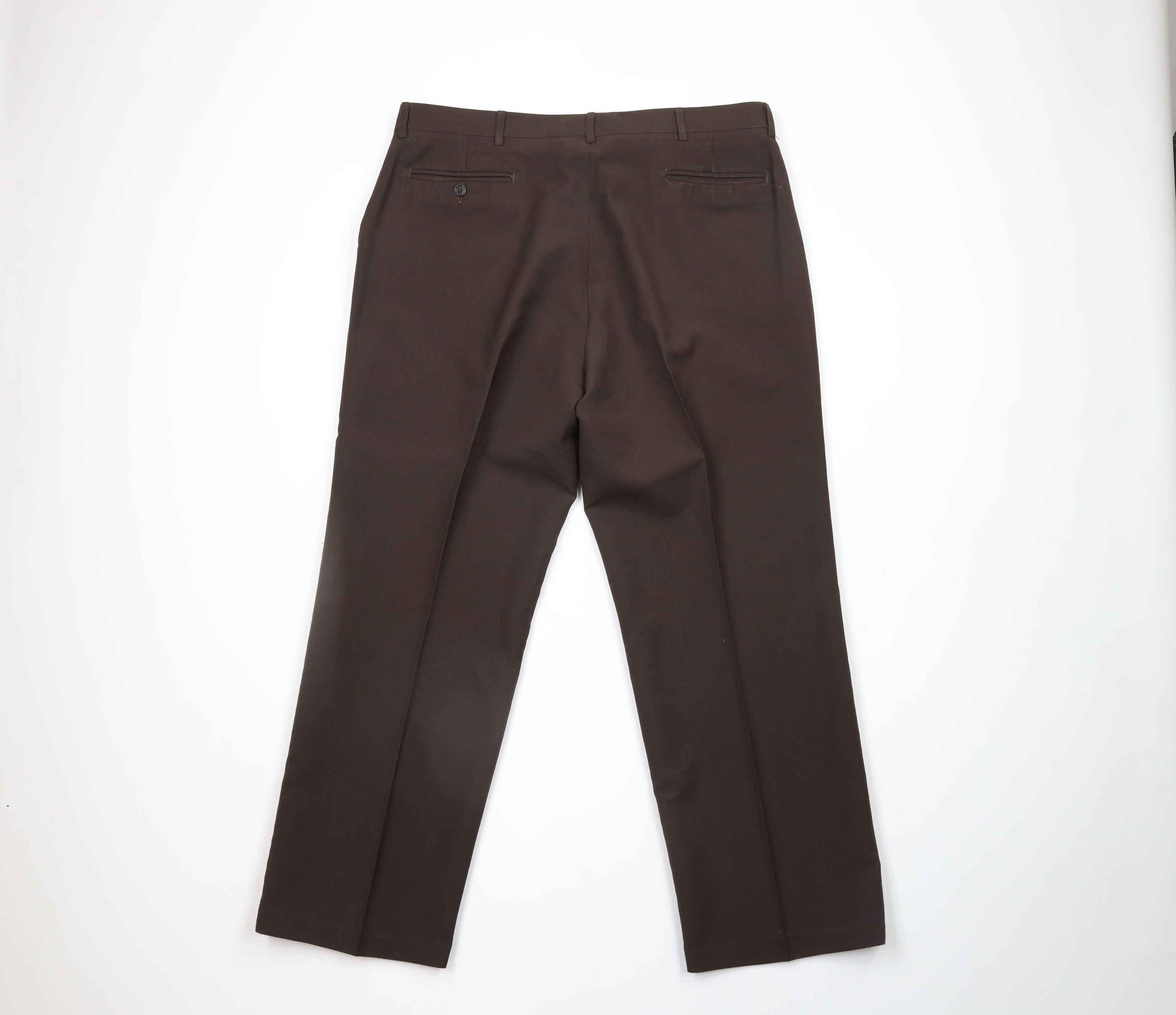 Vintage Vintage 90s Streetwear Bell Bottoms Chino Pants Brown Size US 38 / EU 54 - 7 Thumbnail
