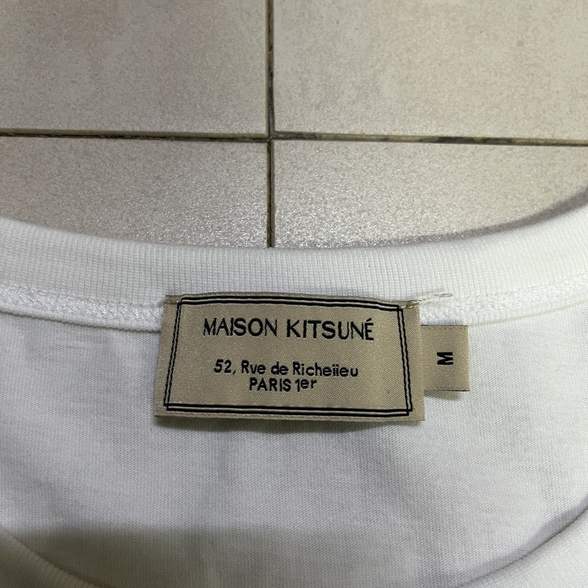 Maison Kitsune Maison Kitsune Double Fox Head T Shirt Size US S / EU 44-46 / 1 - 3 Thumbnail