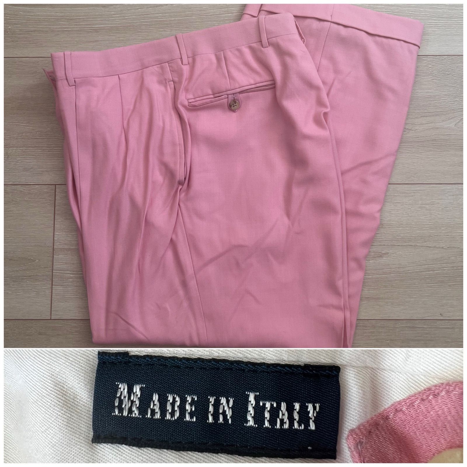 Polo Ralph Lauren Ralph Lauren Polo Made in Italy Pink Cashmere Dress Pants Size US 36 / EU 52 - 1 Thumbnail