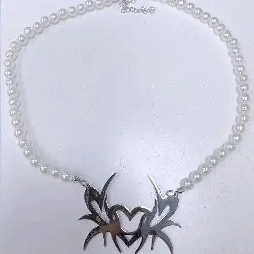 Jewelry Fashion Pearl Chains Choker Collar Punk Size ONE SIZE - 4 Thumbnail