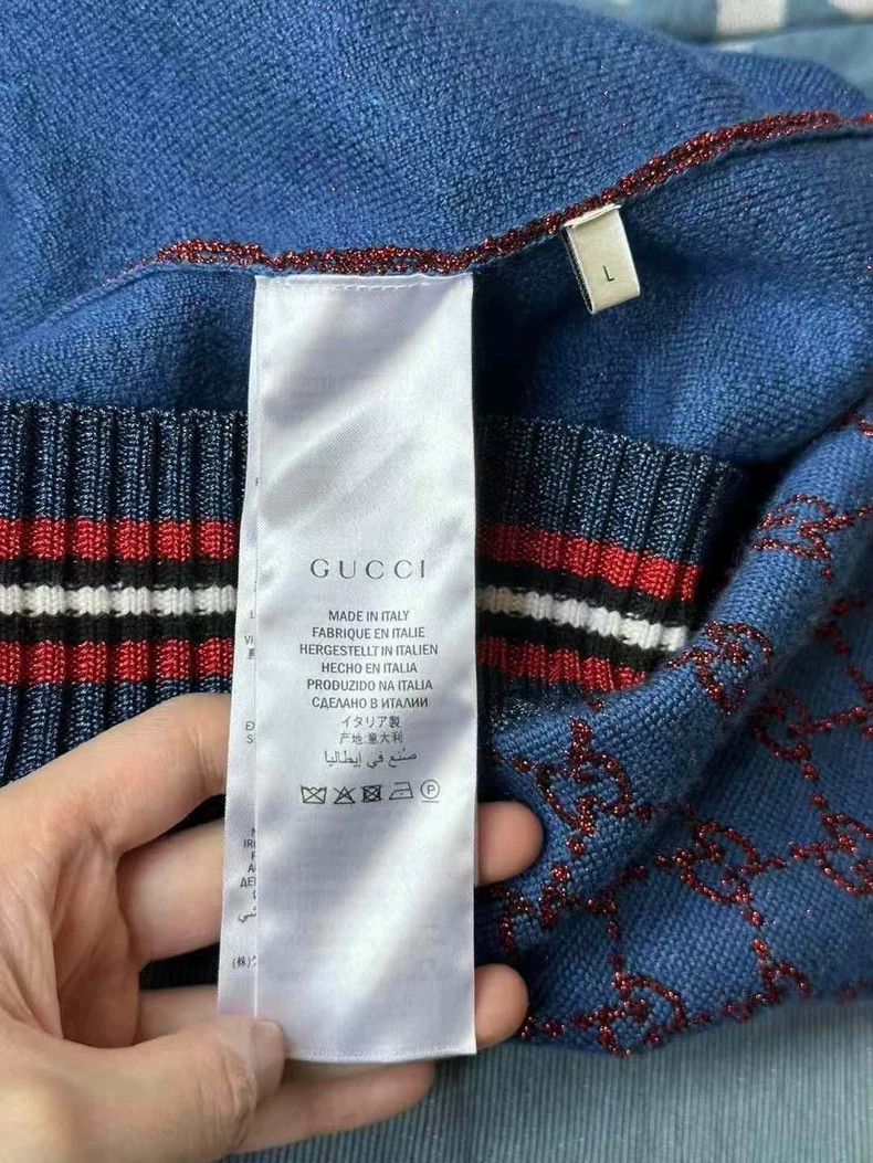 Gucci Gucci Full-printed cardigan sweater 2502-Nextarrow Size L / US 10 / IT 46 - 4 Thumbnail