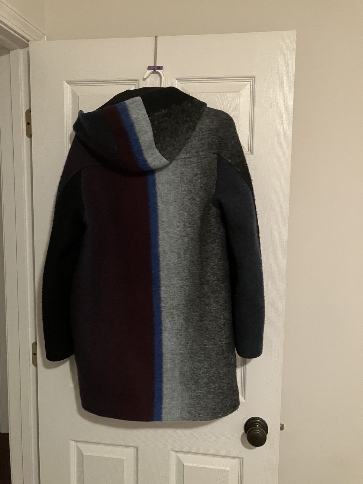T by Alexander Wang T by Alexander Wang Horizon Stripe Double-Breasted Wool Coat Size S / US 4 / IT 40 - 4 Thumbnail