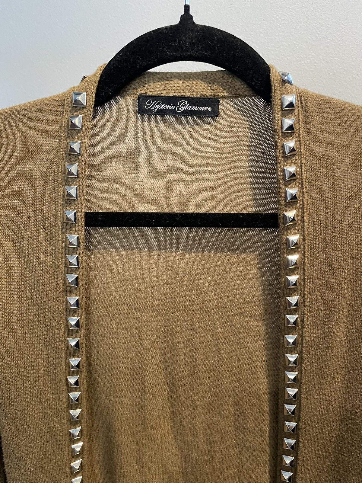 Hysteric Glamour Hysteric Glamour📿 Brown Studded Cardigan Size US S / EU 44-46 / 1 - 3 Thumbnail