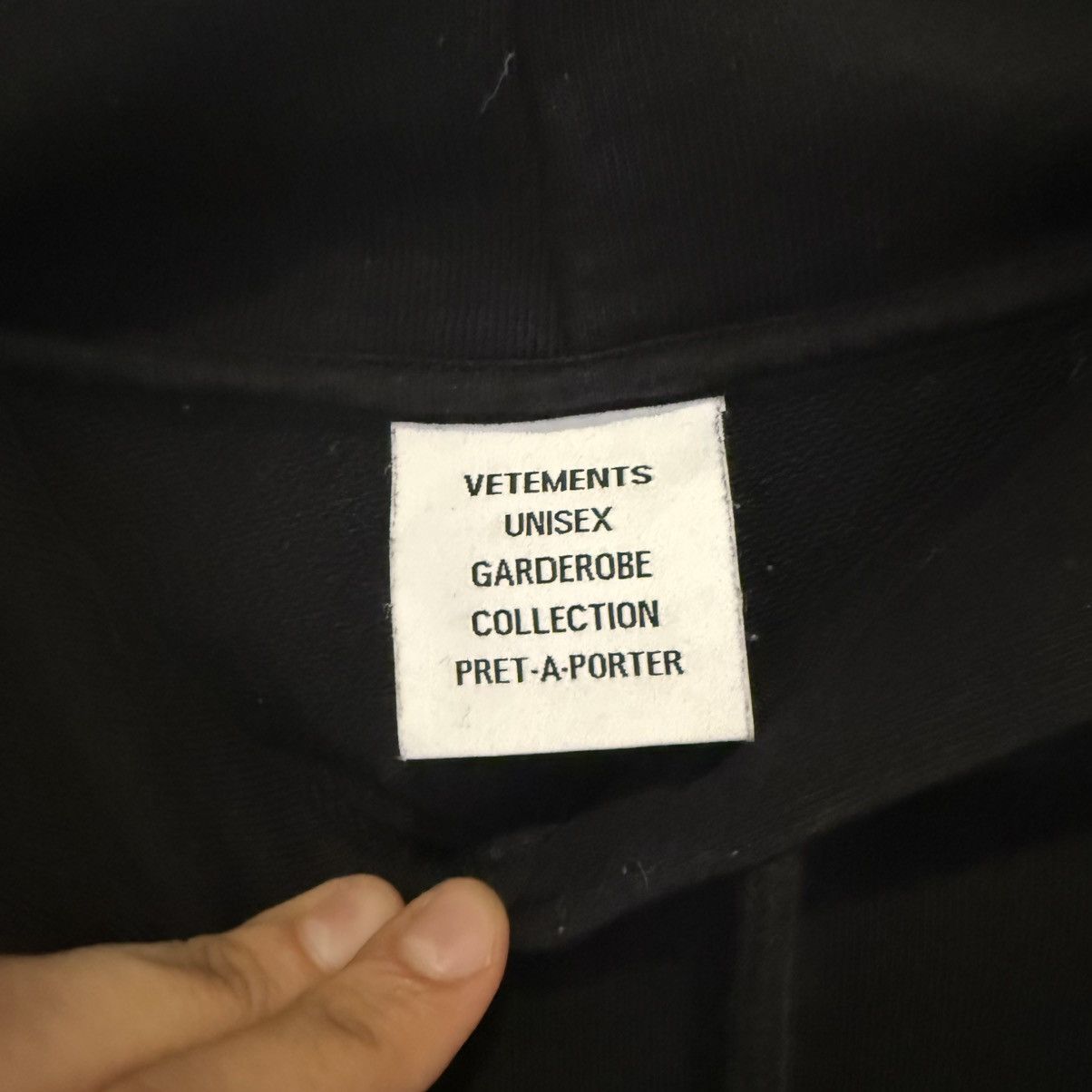 Vetements Vetements Haute Couture Italy Hoodie Size US M / EU 48-50 / 2 - 4 Thumbnail