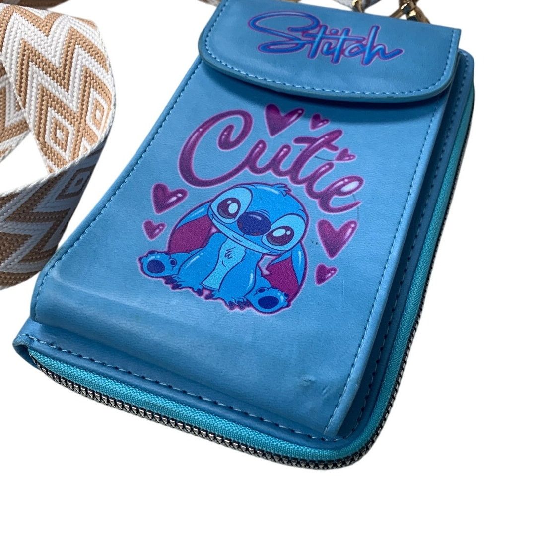 Disney Disney Lilo & Stitch Phone Pocket Card Slots Crossbody Bag Size ONE SIZE - 5 Thumbnail