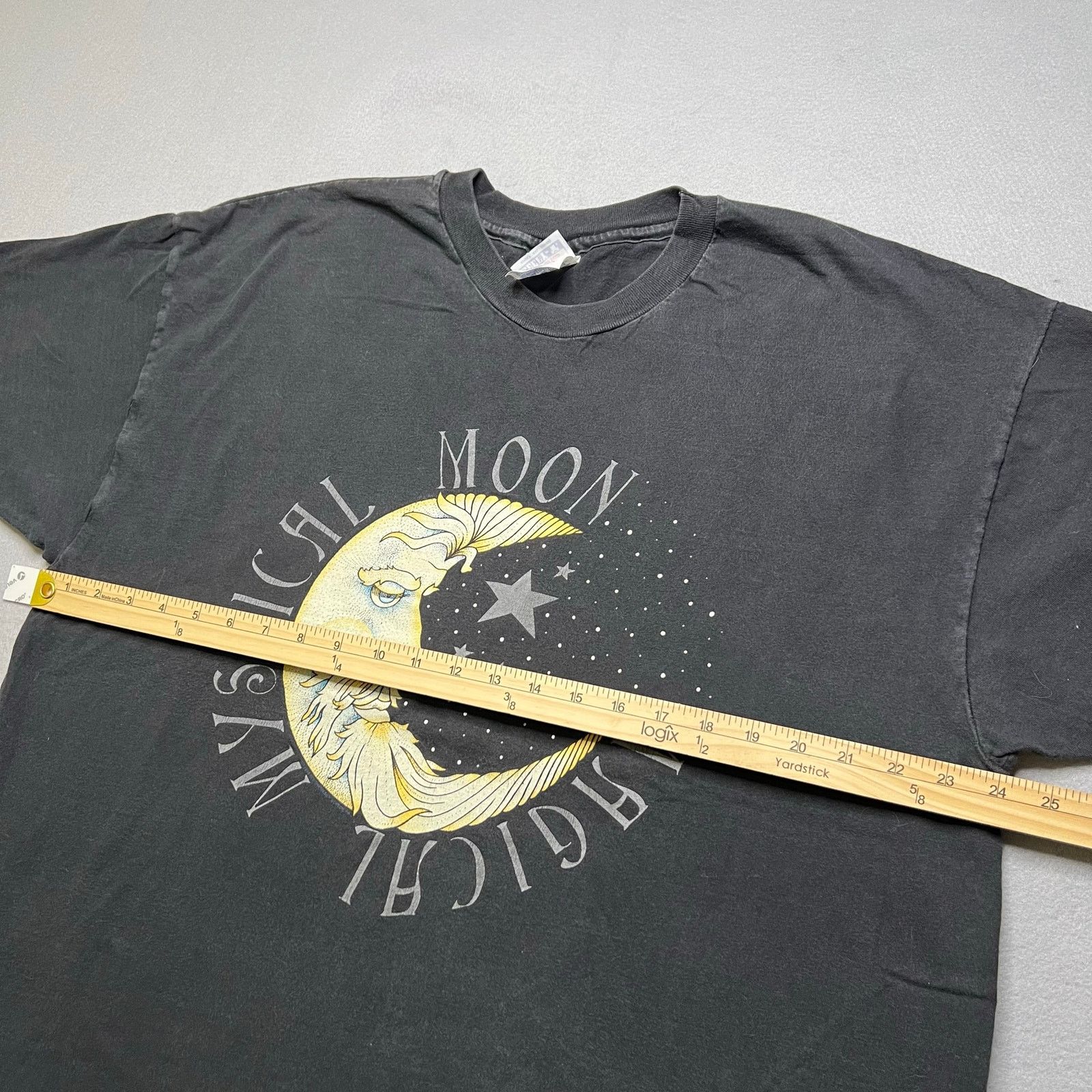 Hanes Vintage Mystic Moon Magical T Shirt XXL Celestial Tee 90s Size US XXL / EU 58 / 5 - 6 Thumbnail