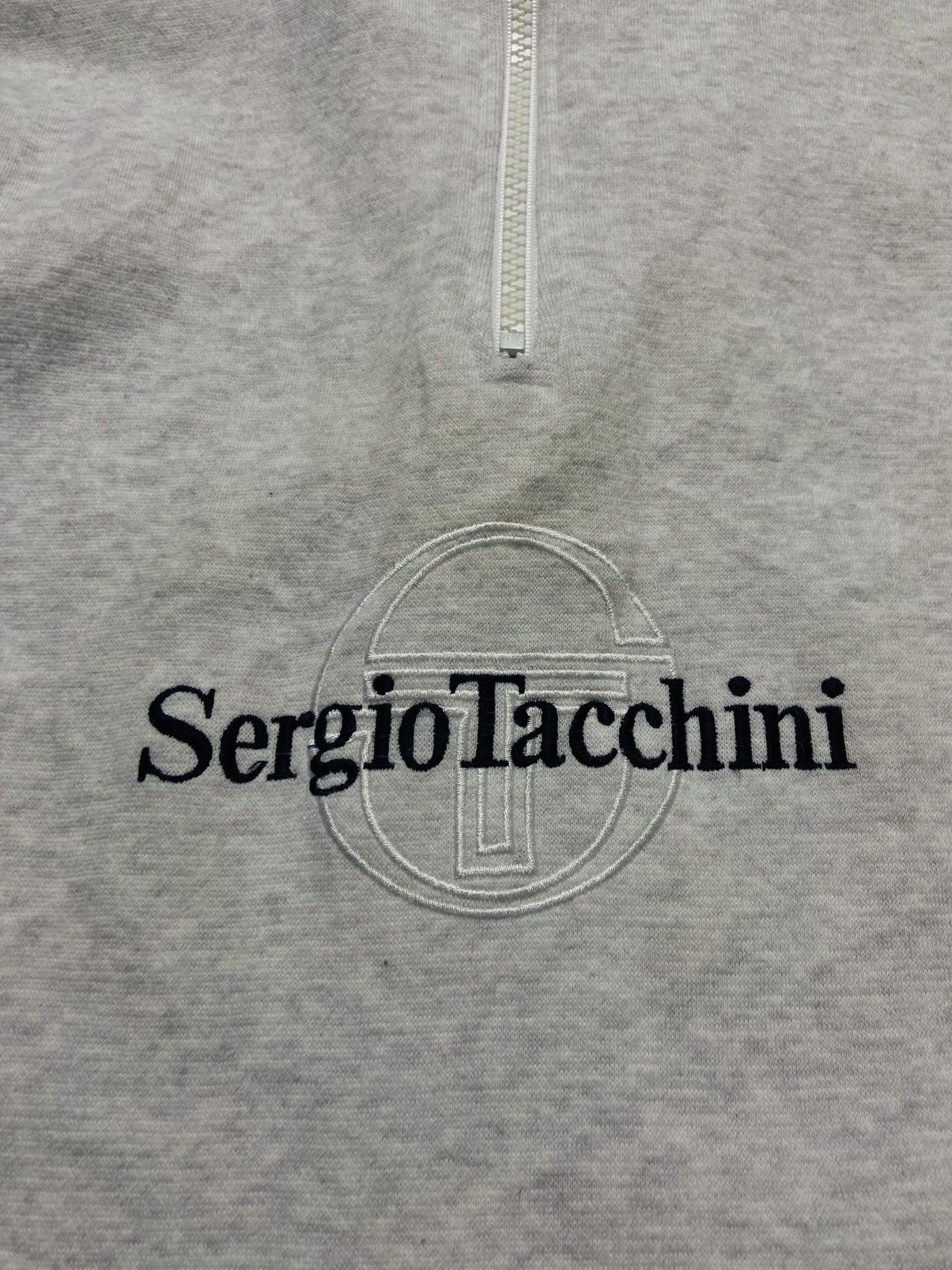 Sergio Tacchini Vintage Sergio Tacchini Half Zipper Seeatshirt Size US L / EU 52-54 / 3 - 6 Thumbnail