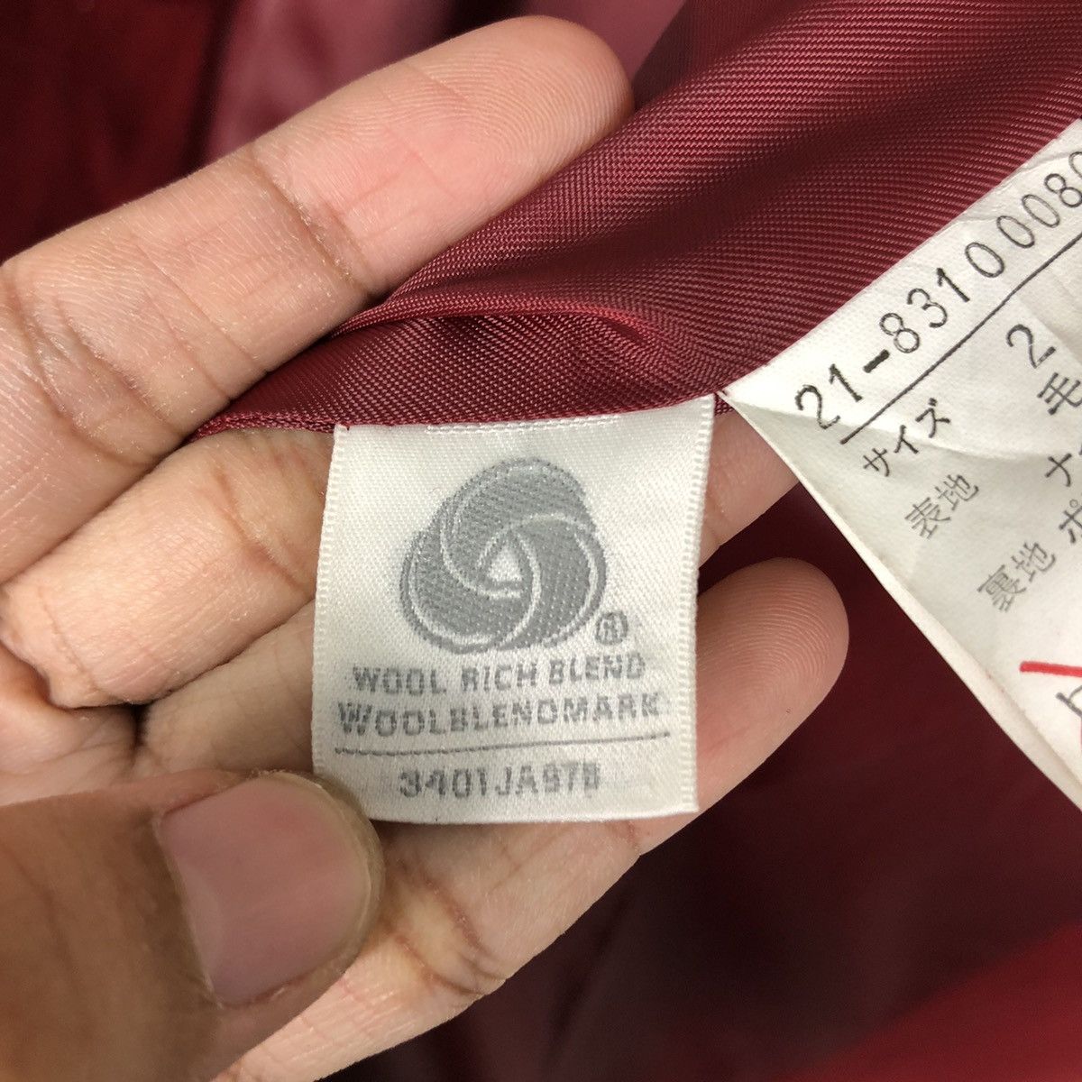 Japanese Brand 🔥Wool Herringbone Long Jacket Noue-rue Yohji Yamamoto Japan Size US M / EU 48-50 / 2 - 21 Thumbnail