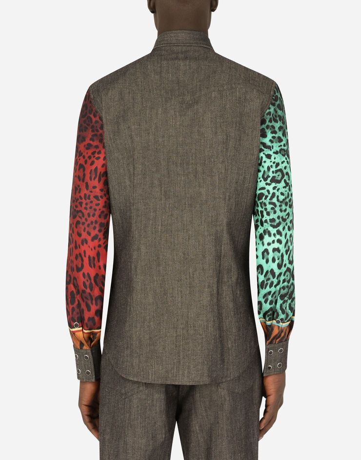 Dolce & Gabbana o1y0125 Patterned Shirt in Multicolor Size US XS / EU 42 / 0 - 3 Thumbnail