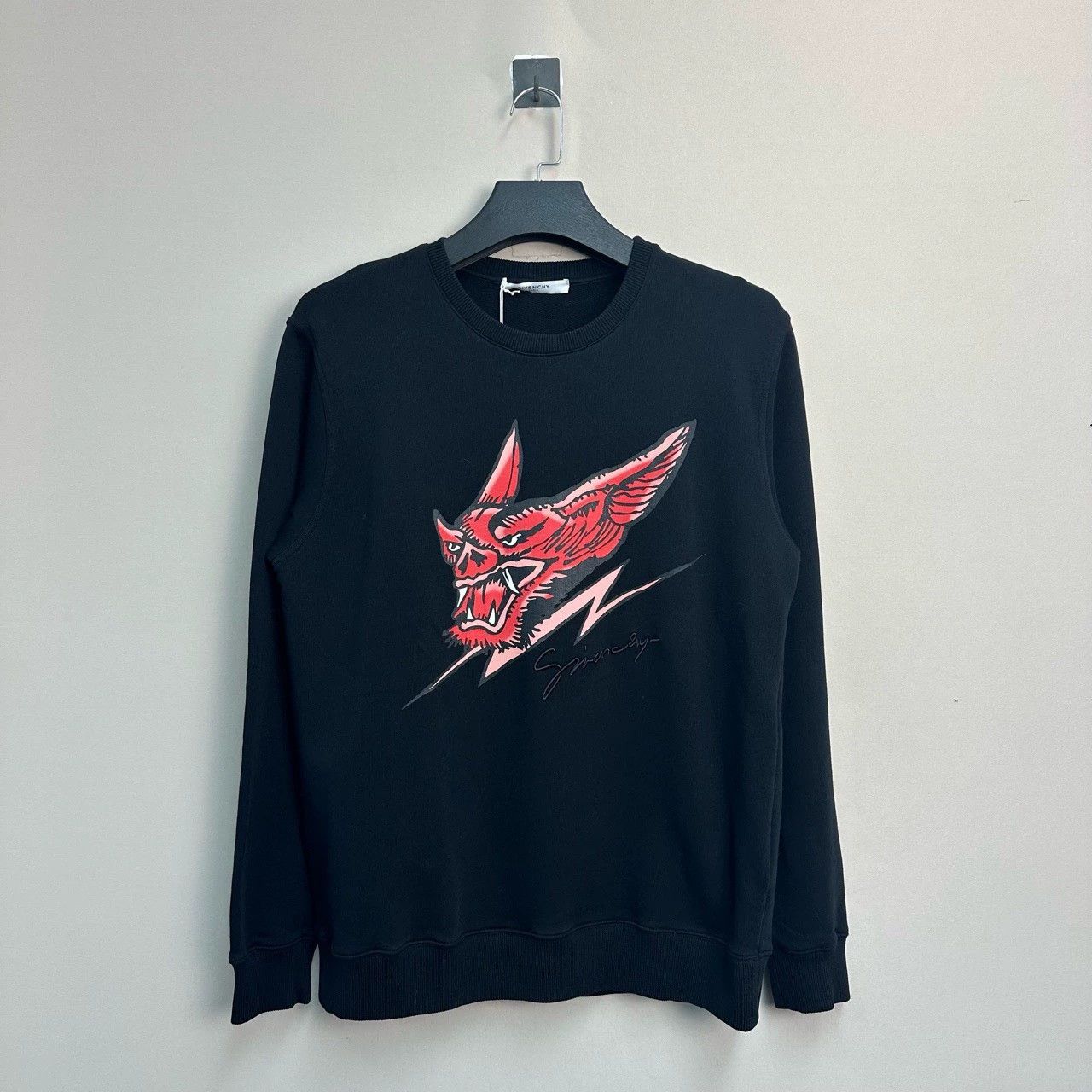 Givenchy Givenchy Embroidered Sweatshirt with Tiger Design Size US M / EU 48-50 / 2 - 1 Thumbnail