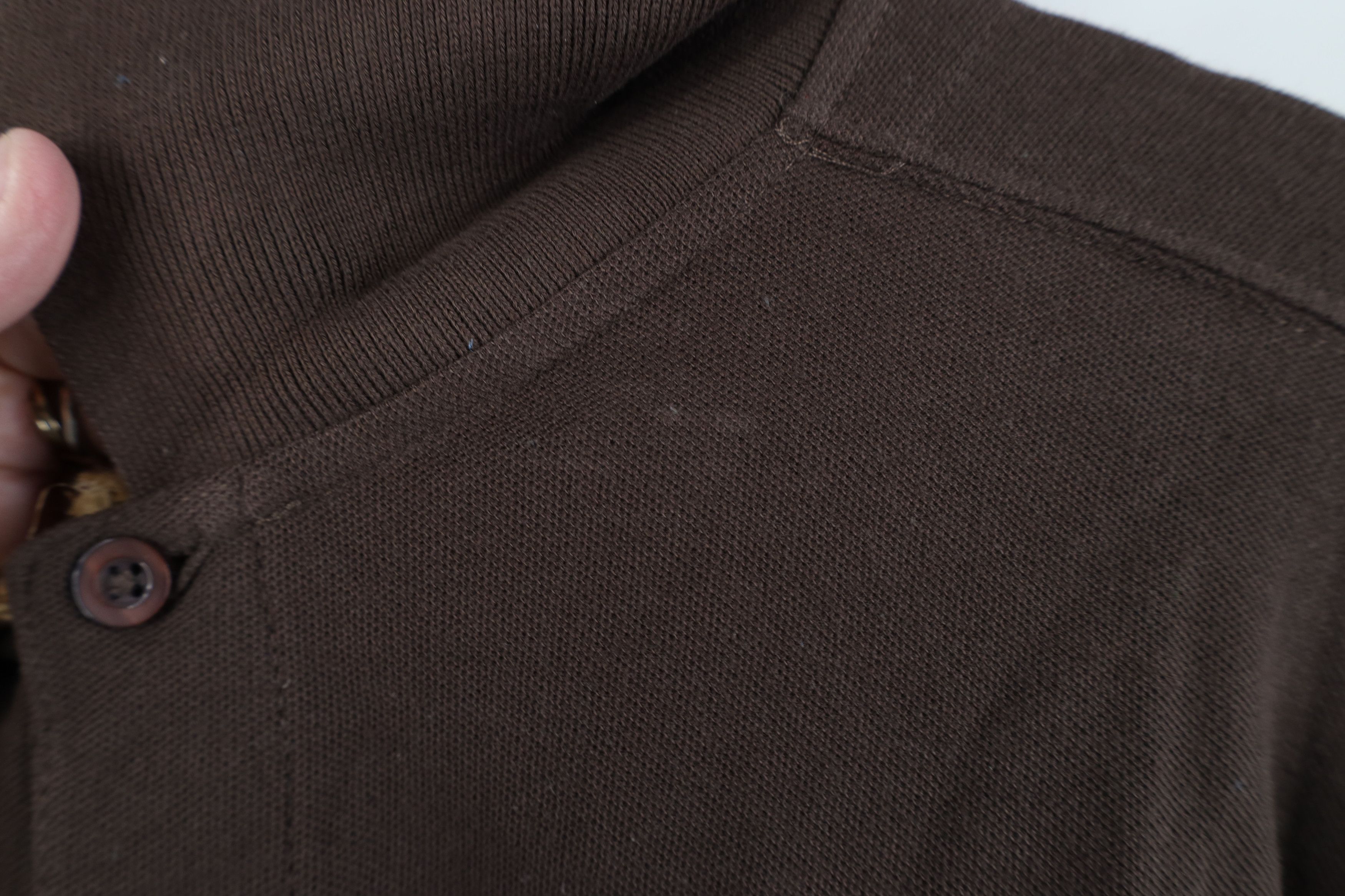 Vintage Deadstock Vintage Y2K Streetwear Long Sleeve Polo Shirt Size US XL / EU 56 / 4 - 9 Thumbnail