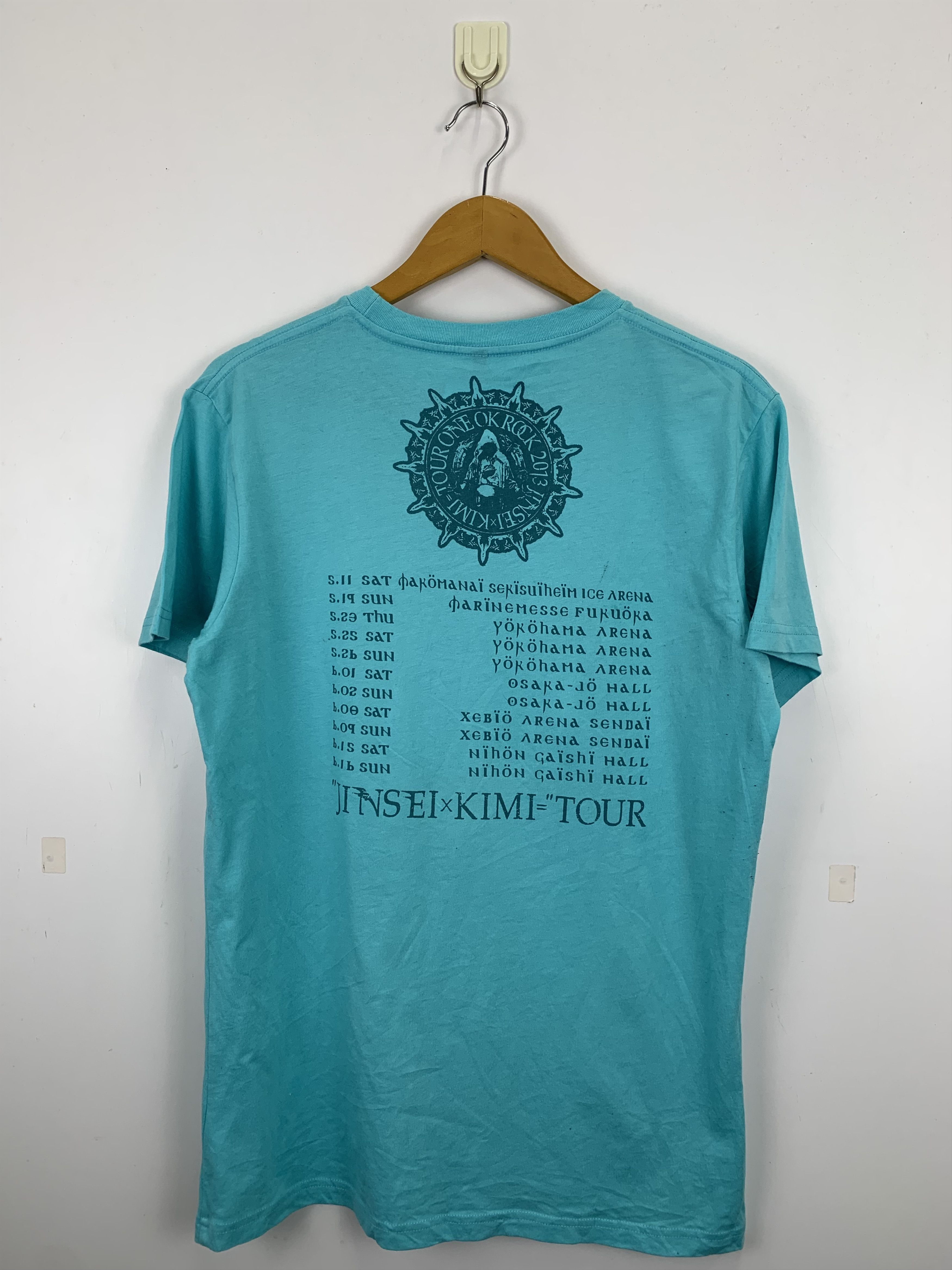 Band Tees 2013 One Ok Rock Tour Band T Shirt TA0257 Size US L / EU 52-54 / 3 - 3 Thumbnail