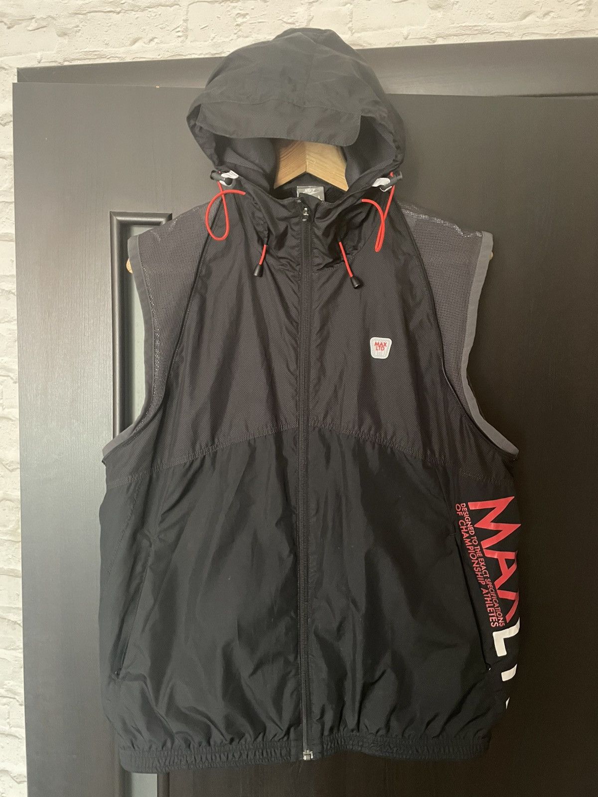 Nike × Vintage Vintage Nike Max LTD Windbreaker Size US L / EU 52-54 / 3 - 2 Thumbnail