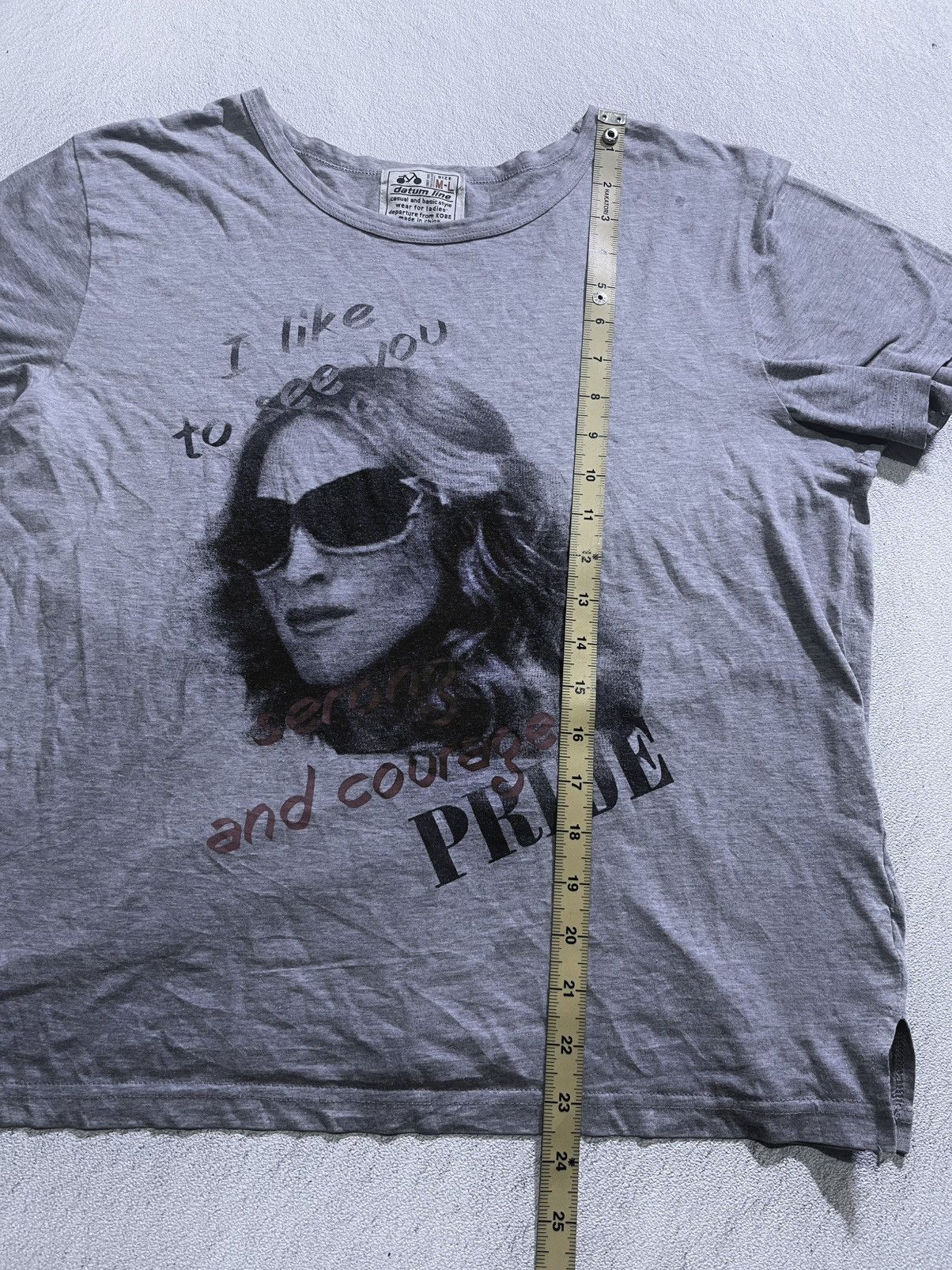 Hysteric Glamour Y2K DATUM LINE short tshirt hysteric style Size M / US 6-8 / IT 42-44 - 6 Thumbnail