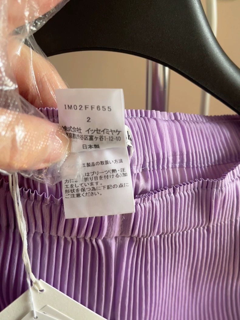Issey Miyake Issey Miyake size:2 Purple pleated pants Size 42" / US 20 - 4 Thumbnail