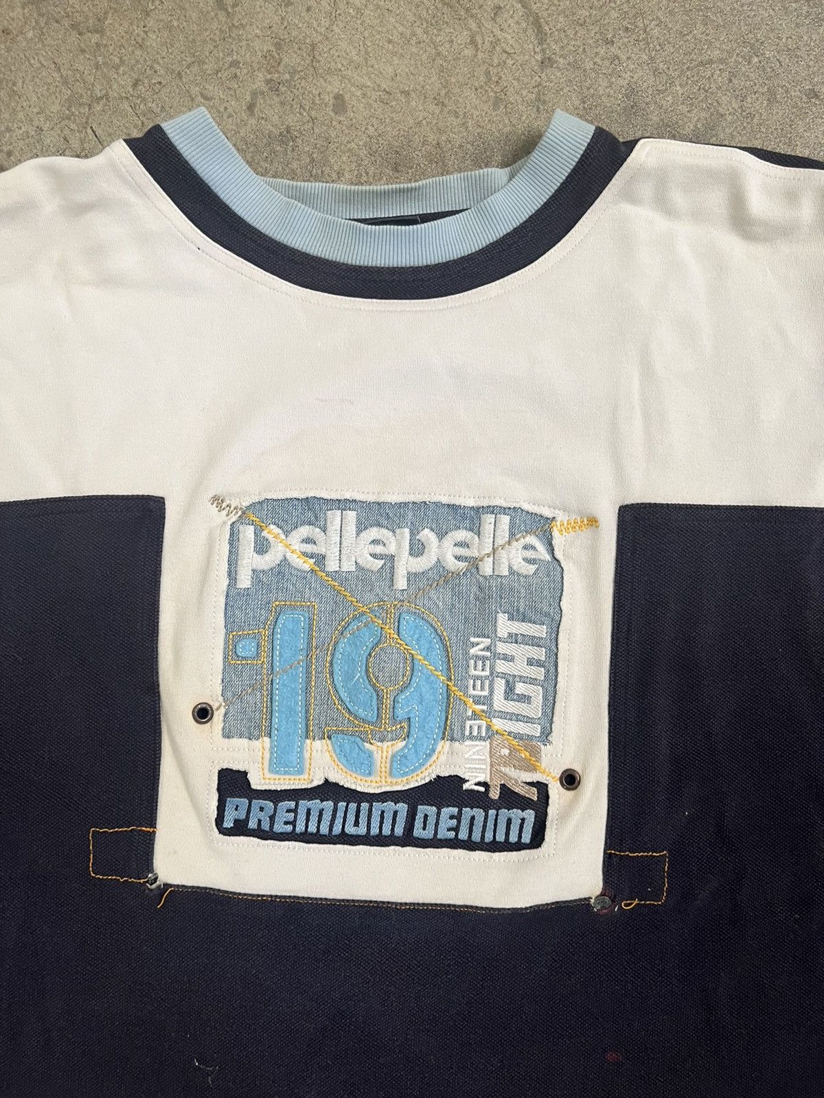 Pelle Pelle Vintage very rare Pelle Pelle patchwork hip hop crewneck 5xl Size US XXL / EU 58 / 5 - 4 Thumbnail
