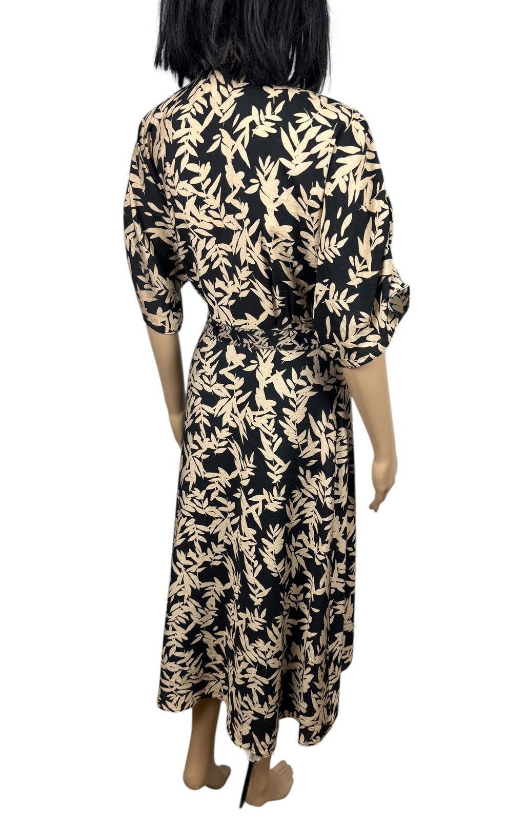 ba&sh Ba&sh Robe Tabby Dress Floral Print Viscose V-Neck size 1 Size S / US 4 / IT 40 - 10 Thumbnail