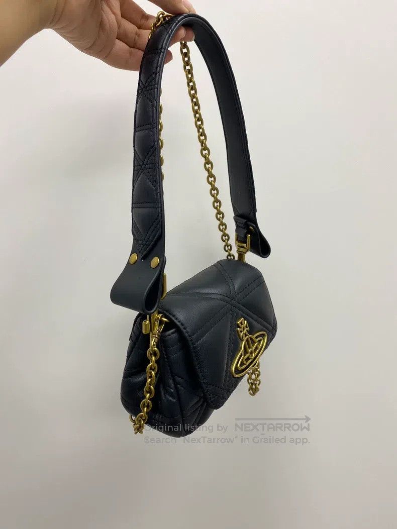 Vivienne Westwood Vivienne Westwood size os Sheepskin Diamond Pattern Retro P Size ONE SIZE - 2 Thumbnail