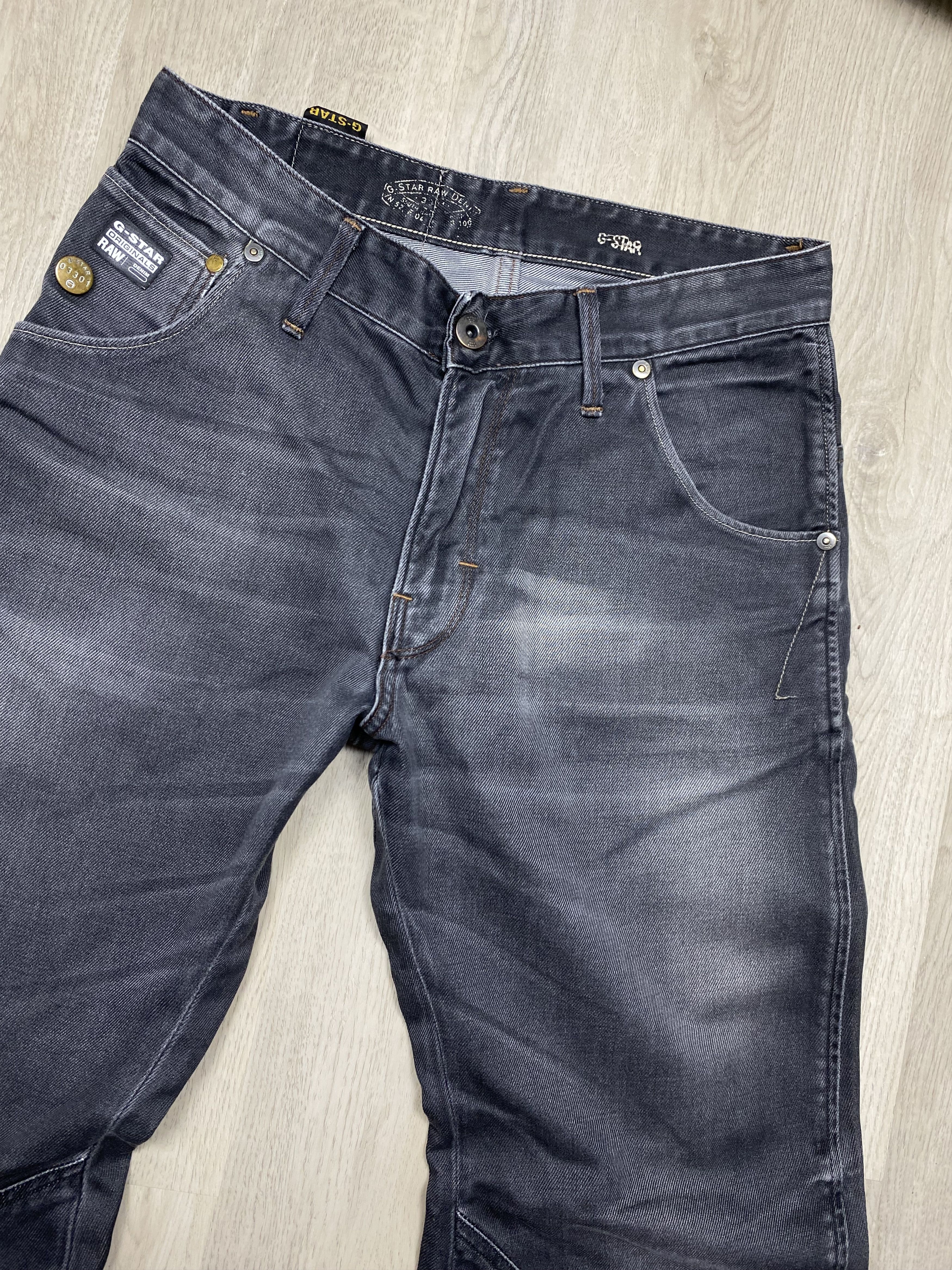 G-Star G Star Raw Arc Vintage Mens Loose Tapered Denim Pants Jeans Size US 31 - 2 Thumbnail