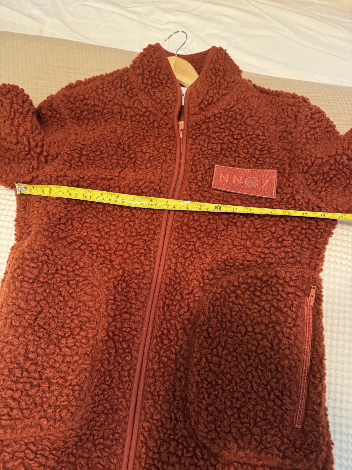 NN07 Mort Fleece Jacket in Rust Size US S / EU 44-46 / 1 - 3 Thumbnail