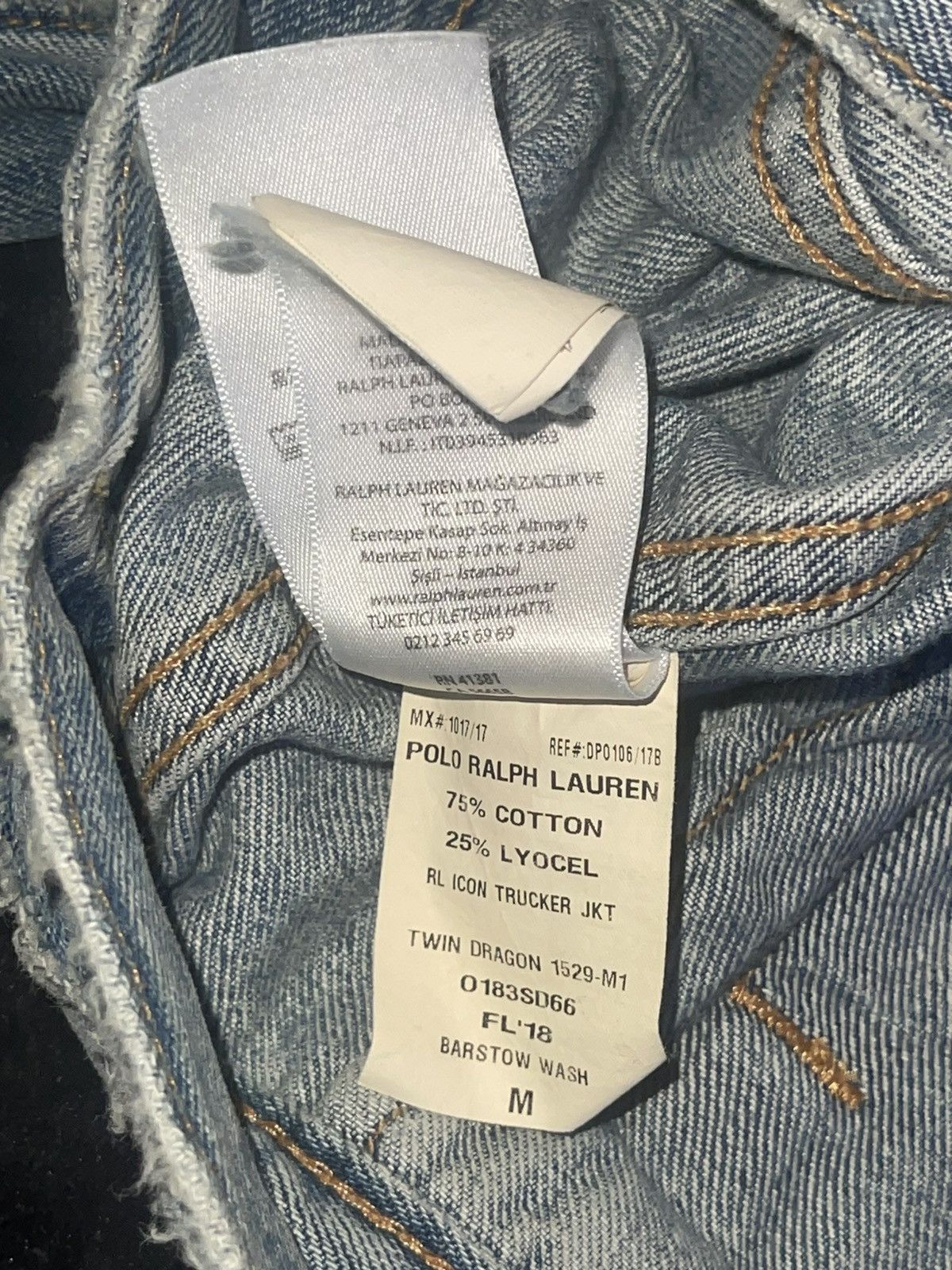 Ralph Lauren RL Lightweight Denim Jacket Size US M / EU 48-50 / 2 - 3 Thumbnail