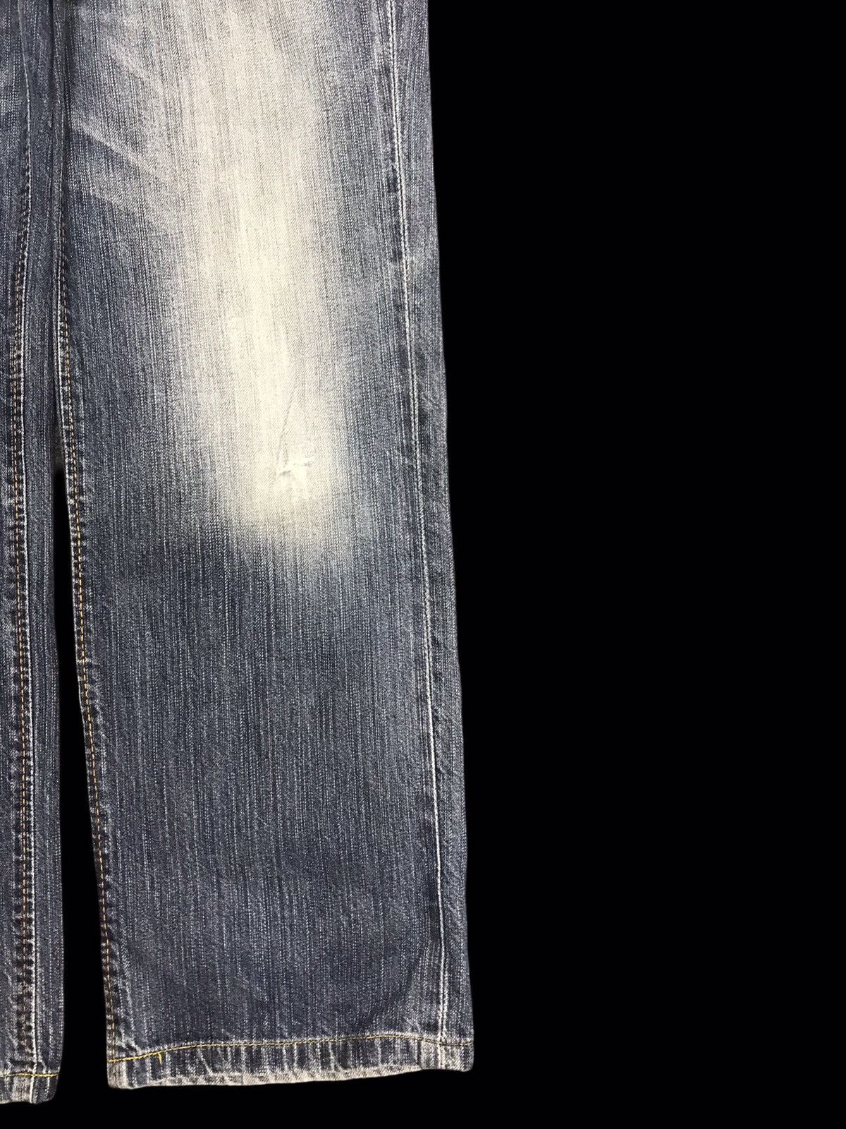 Edwin Gold Rush Edwin Medium Wash Distressed Denim F128 Size US 33 - 4 Thumbnail
