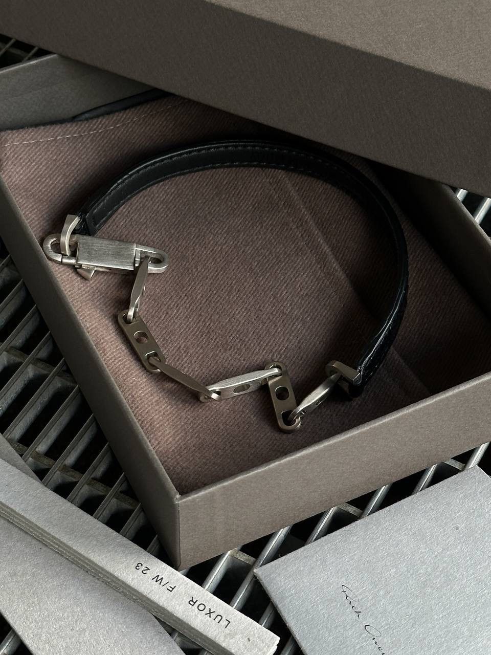 Rick Owens Rick Owens Luxor F/W23 Chain Choker Size ONE SIZE - 3 Thumbnail