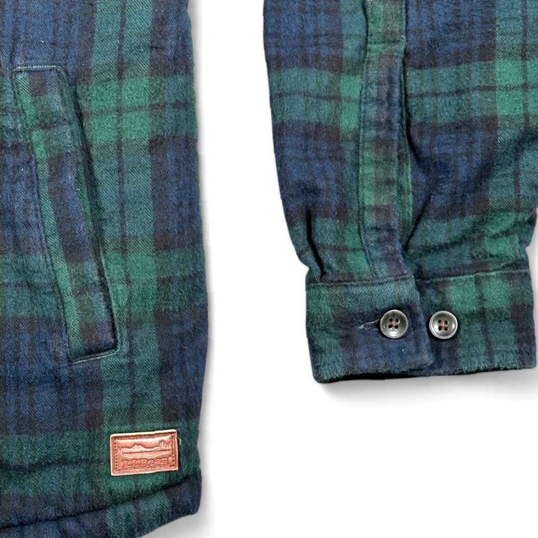 Vintage LL Bean Shirt Women XL Blue Green Plaid Sherpa Lined Flannel Blackwatch Button-Up Casual, Travel, Workwear Womens XL Amazon, eBay, etc. Size XL / US 12-14 / IT 48-50 - 7 Thumbnail