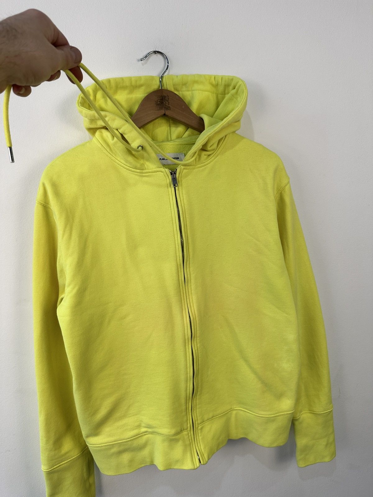 Other A_PLAN_APPLICATION Full Zip Hoodie Neon Yellow Raccagni Zip Size US XS / EU 42 / 0 - 6 Thumbnail