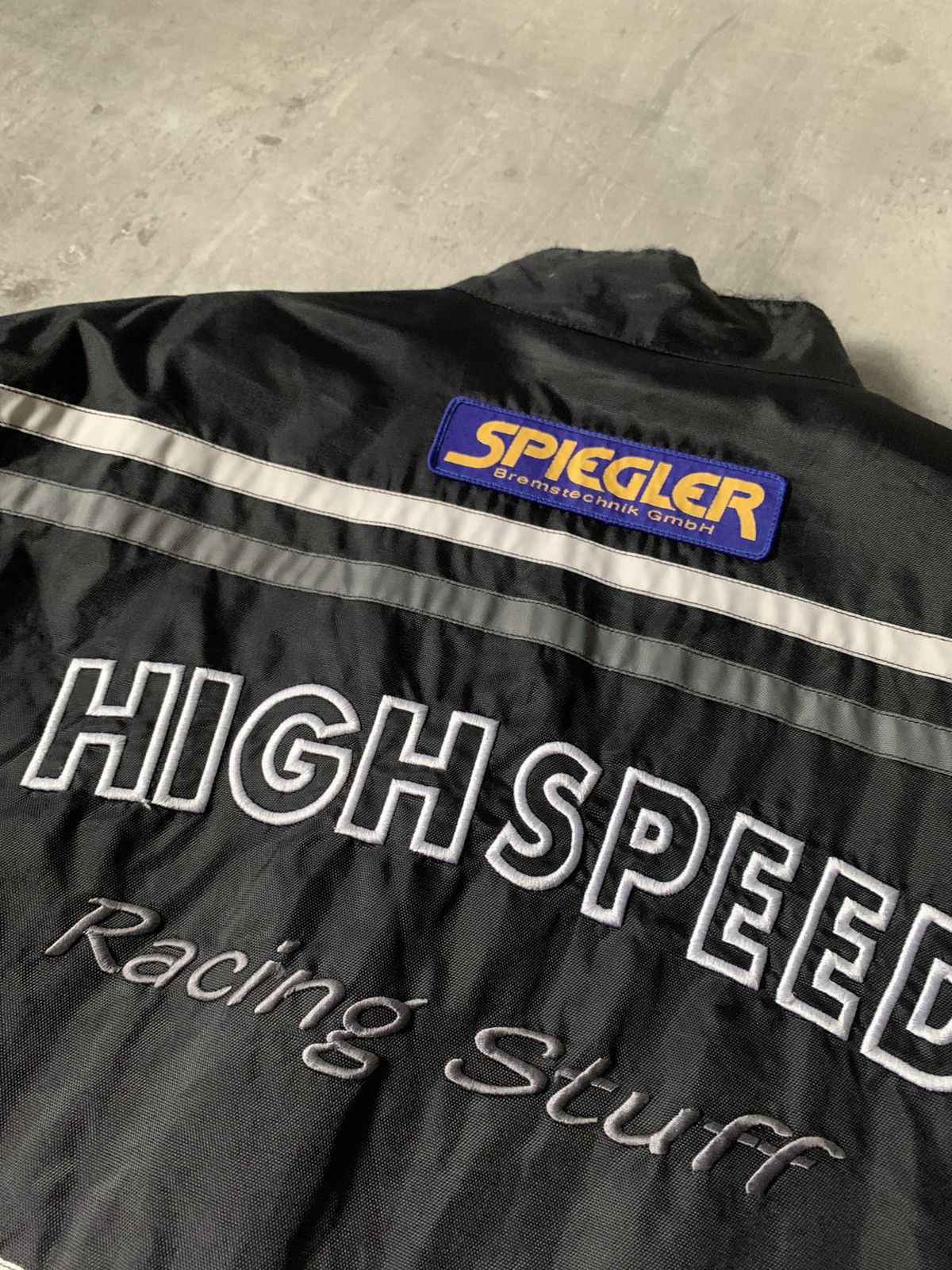 Vintage Vintage Racing jacket high speed black rare Size US L / EU 52-54 / 3 - 14 Thumbnail