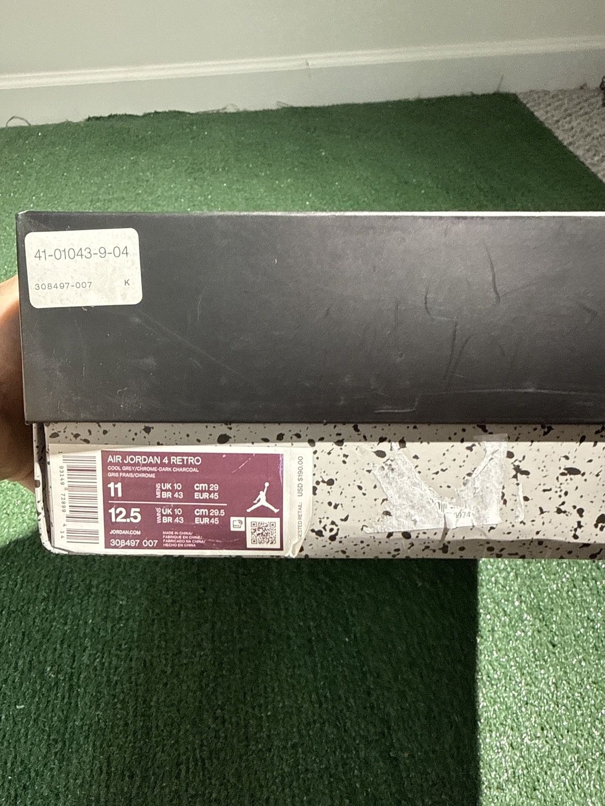 Jordan Brand Jordan 4 cool grey 2019 Size US 11 / EU 44 - 11 Thumbnail