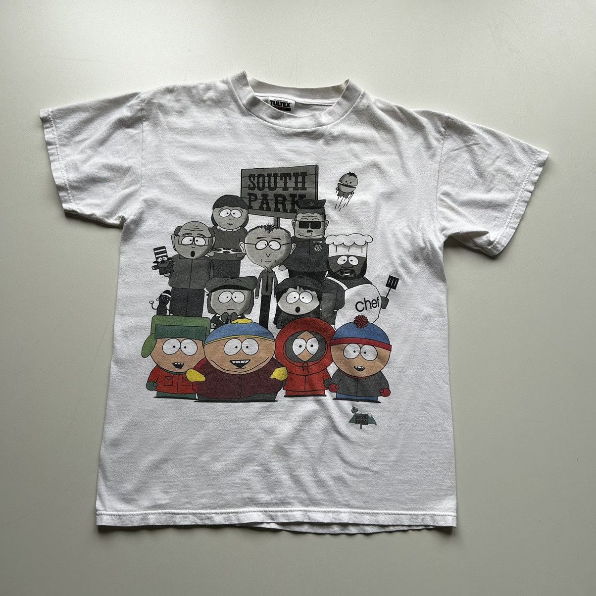 Vintage Vintage 90s South Park Cartoon Graphic T Shirt Rare Medium Size US M / EU 48-50 / 2 - 1 Thumbnail