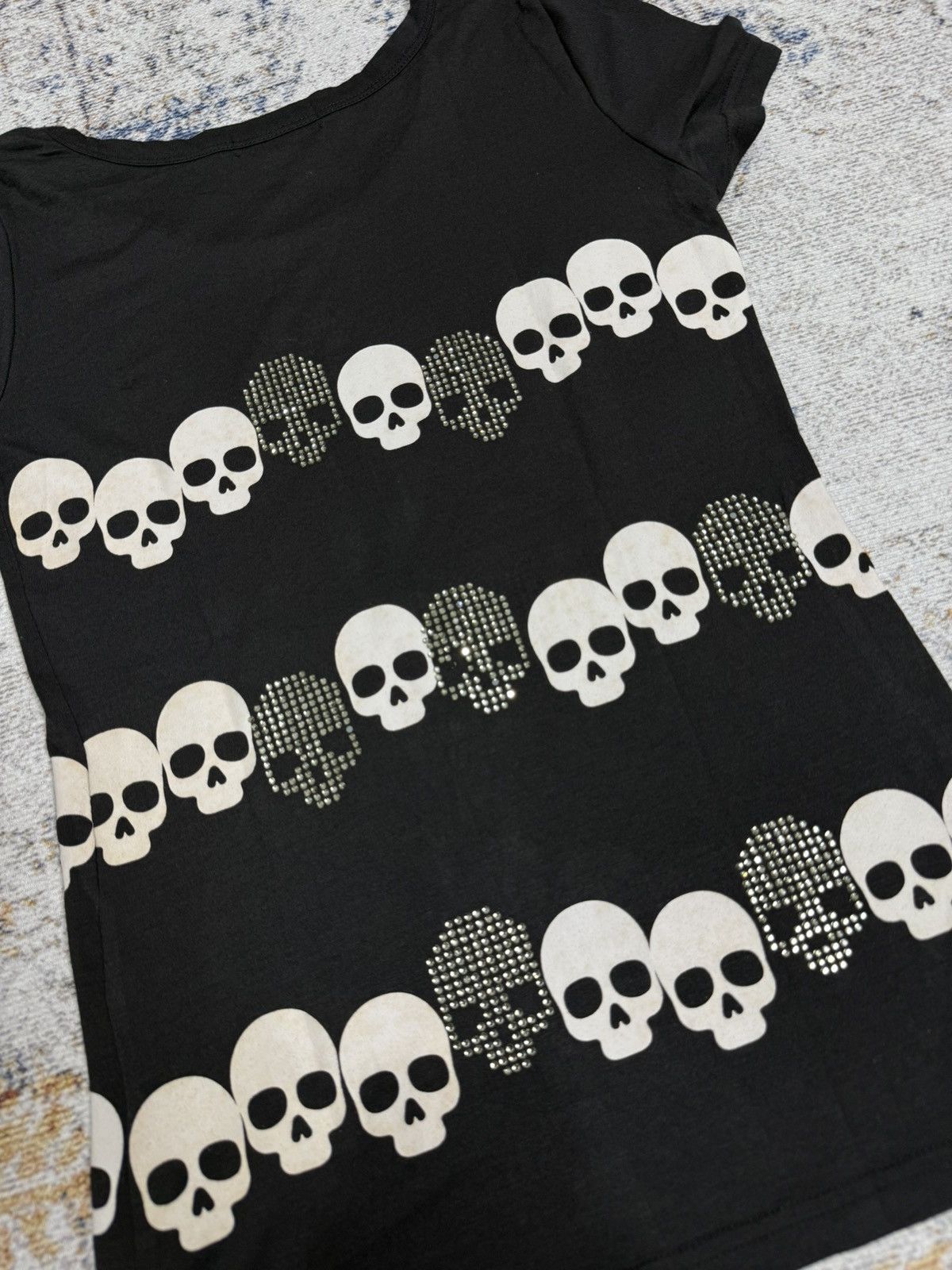 Japanese Brand Y2k gimick skull art ifsix style tshirt Size M / US 6-8 / IT 42-44 - 4 Thumbnail