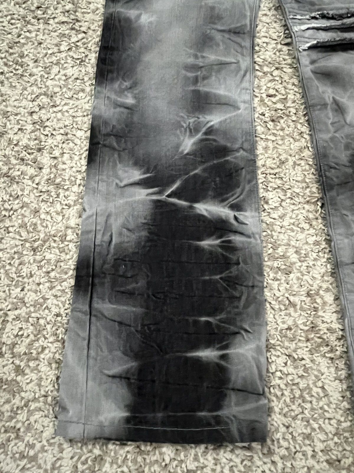 semanticdesign DYE BLEACH SEMANTIC CLAWMARKS JEANS Size US 31 - 3 Thumbnail