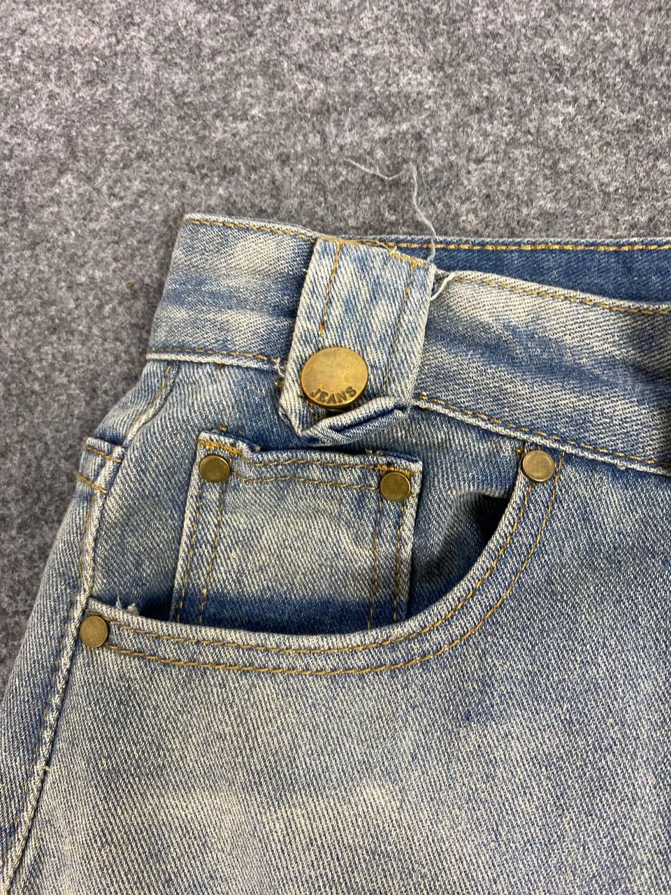 Japanese Brand vintage japanese brand bootcut flare denim nice design Size US 29 - 9 Thumbnail
