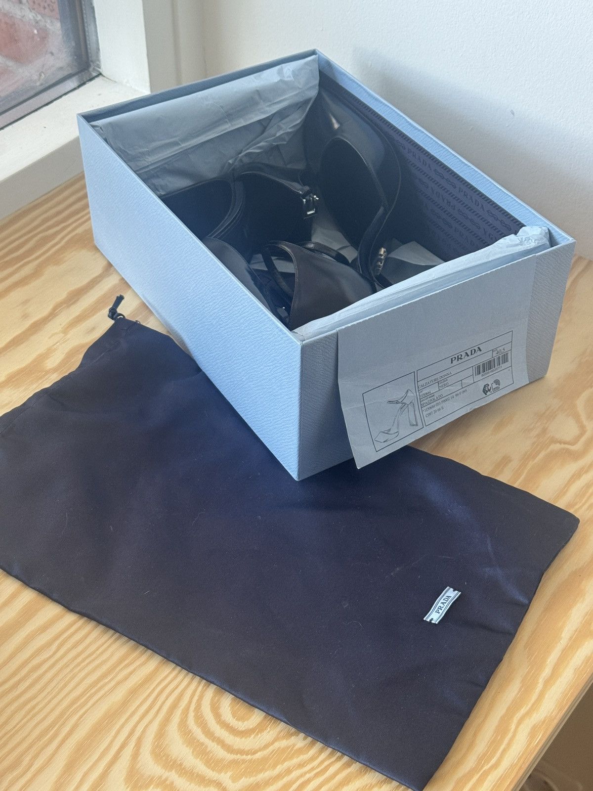 Prada Spazzolato heels Size US 10.5 / IT 40.5 - 5 Thumbnail