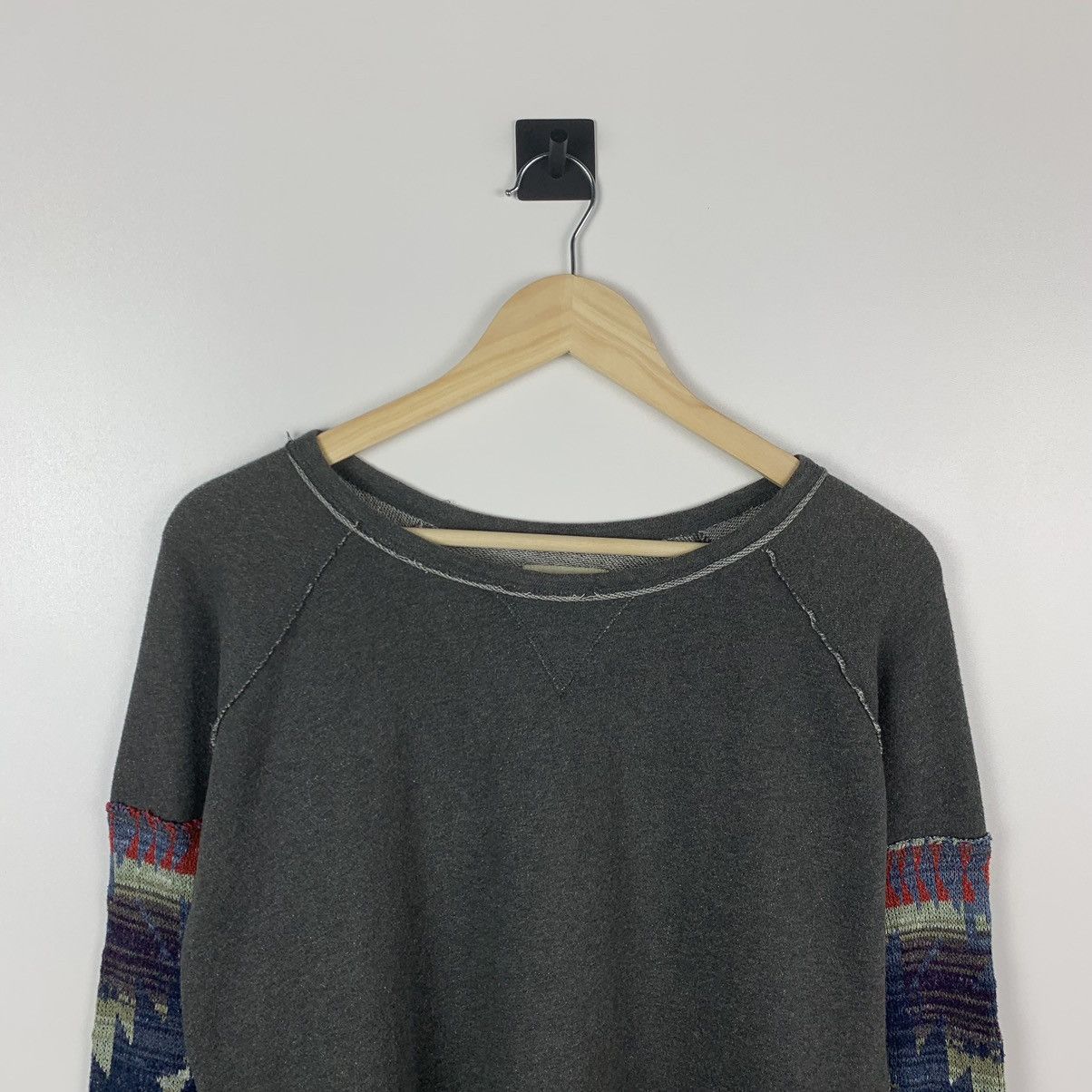 Denim & Supply Ralph Lauren Vintage Denim & Supply Ralph Lauren Knit Sweatshirt Aztec Size XS / US 0-2 / IT 36-38 - 2 Thumbnail