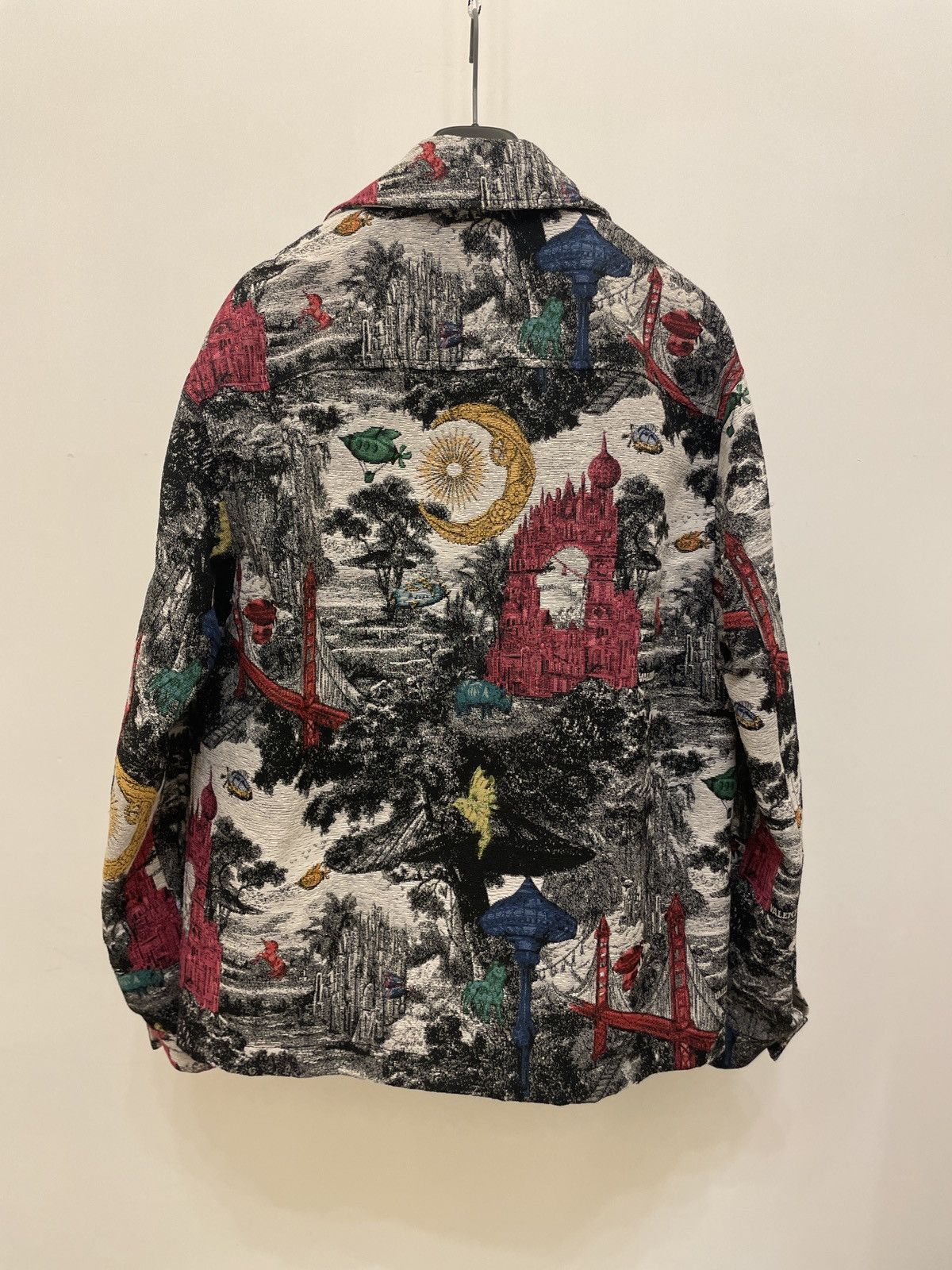 Valentino Valentino jacquard multicolored denim jacket Size US S / EU 44-46 / 1 - 3 Thumbnail
