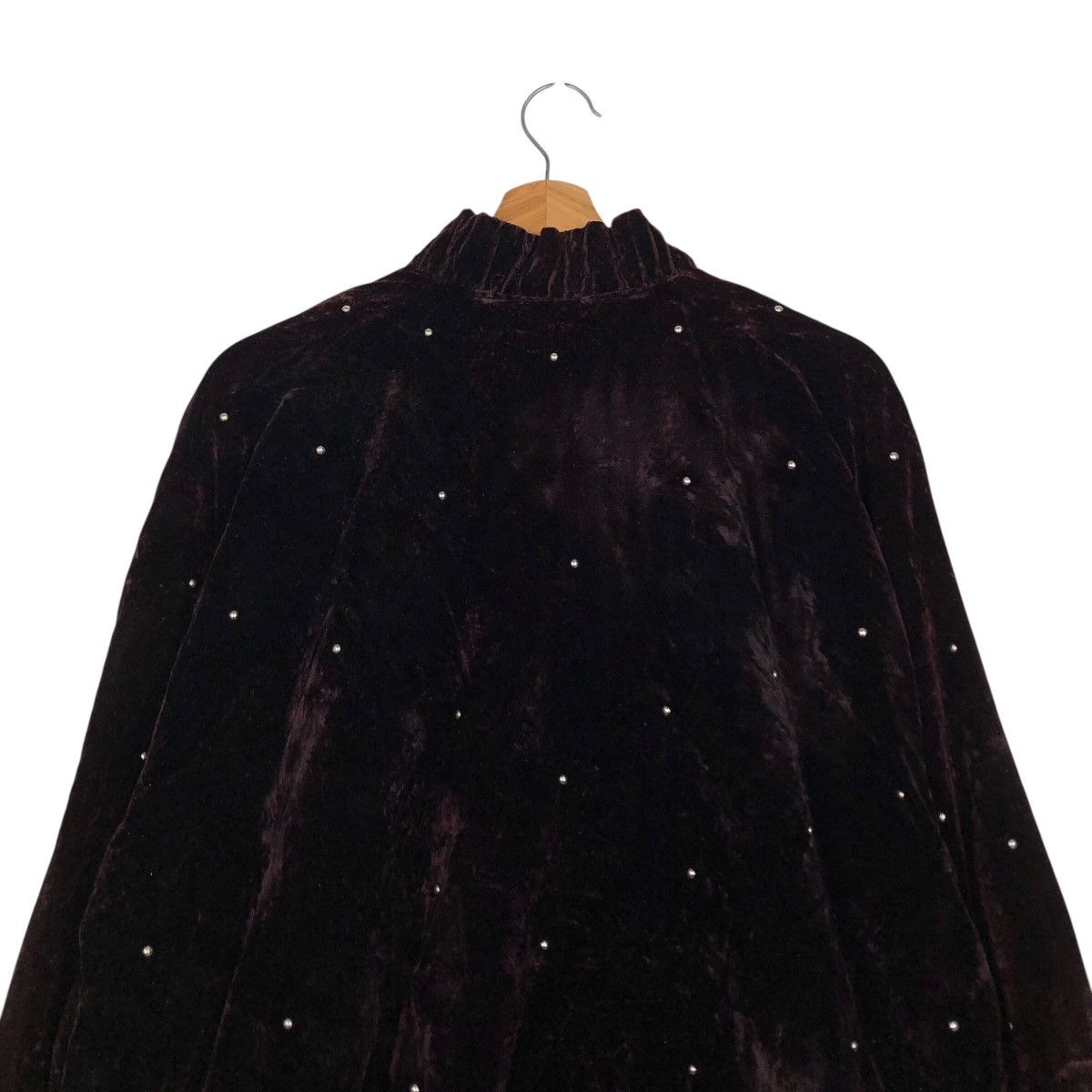 Japanese Brand 📌Vintage Velvet Bombet Jacket Hei Rim Issey Miyake Size US M / EU 48-50 / 2 - 10 Thumbnail