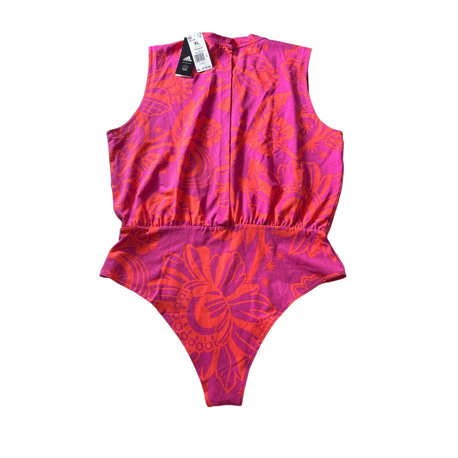 Adidas Adidas Womens Farm Rio Bodysuit Pink Magenta Leotard XL Size XL / US 12-14 / IT 48-50 - 2 Thumbnail
