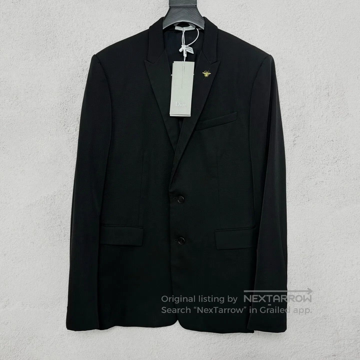 Dior Dior size50 Golden Bee Embroidered Suit Jacket Size 50R - 1 Thumbnail