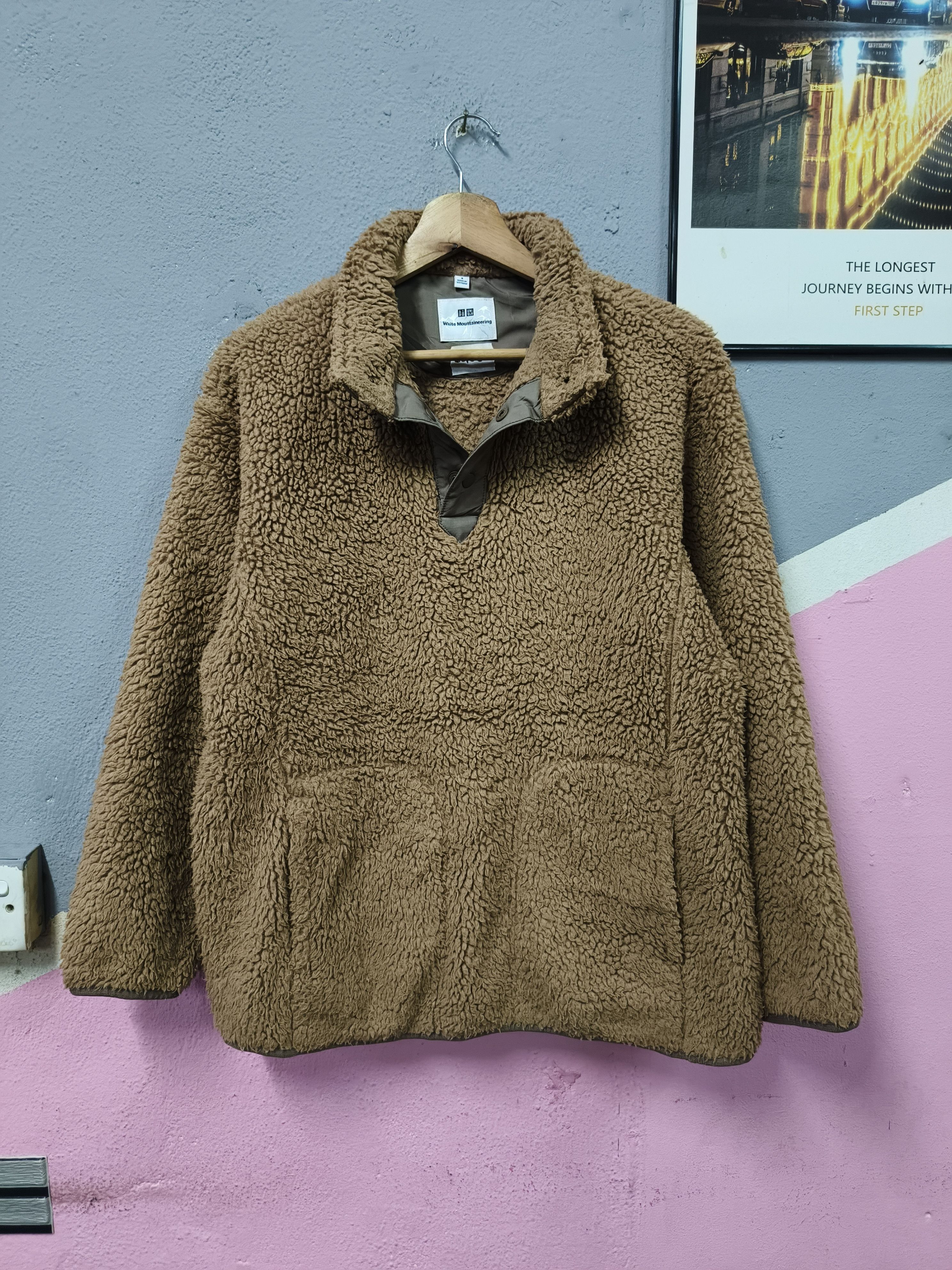 Uniqlo × White Mountaineering UNIQLO X WHITE MOUNTAINEERING HALF BUTTON SWEATER FLEECE Size US S / EU 44-46 / 1 - 1 Thumbnail