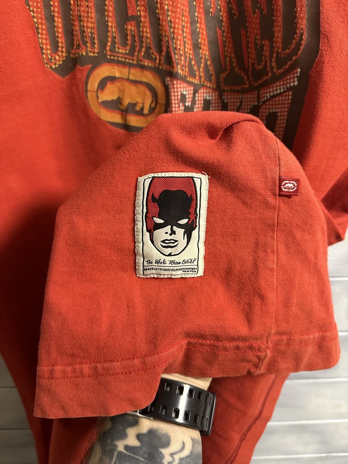 Ecko Unltd. Rare Vintage T-Shirt Ecko UNLTD. X Marvel Daredevil. Size US M / EU 48-50 / 2 - 3 Thumbnail